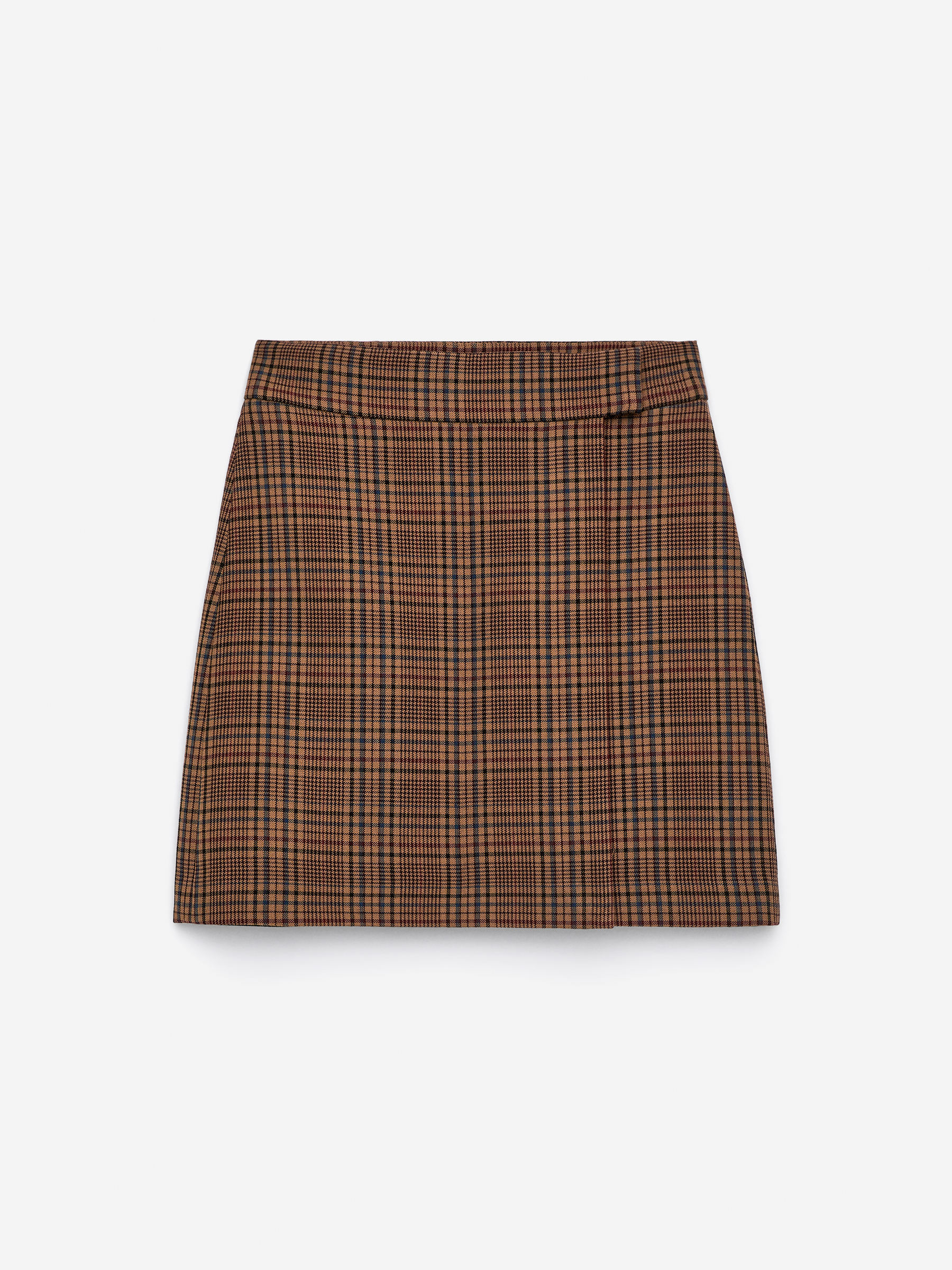 Wrap Skirt-#876F58-16113