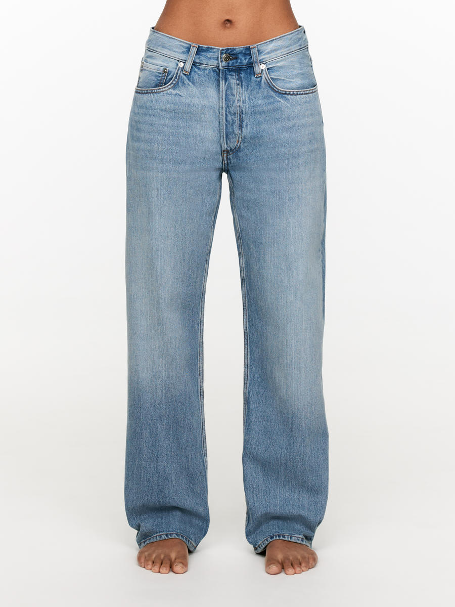 SHORE Low Relaxed Jeans-#445782-12404