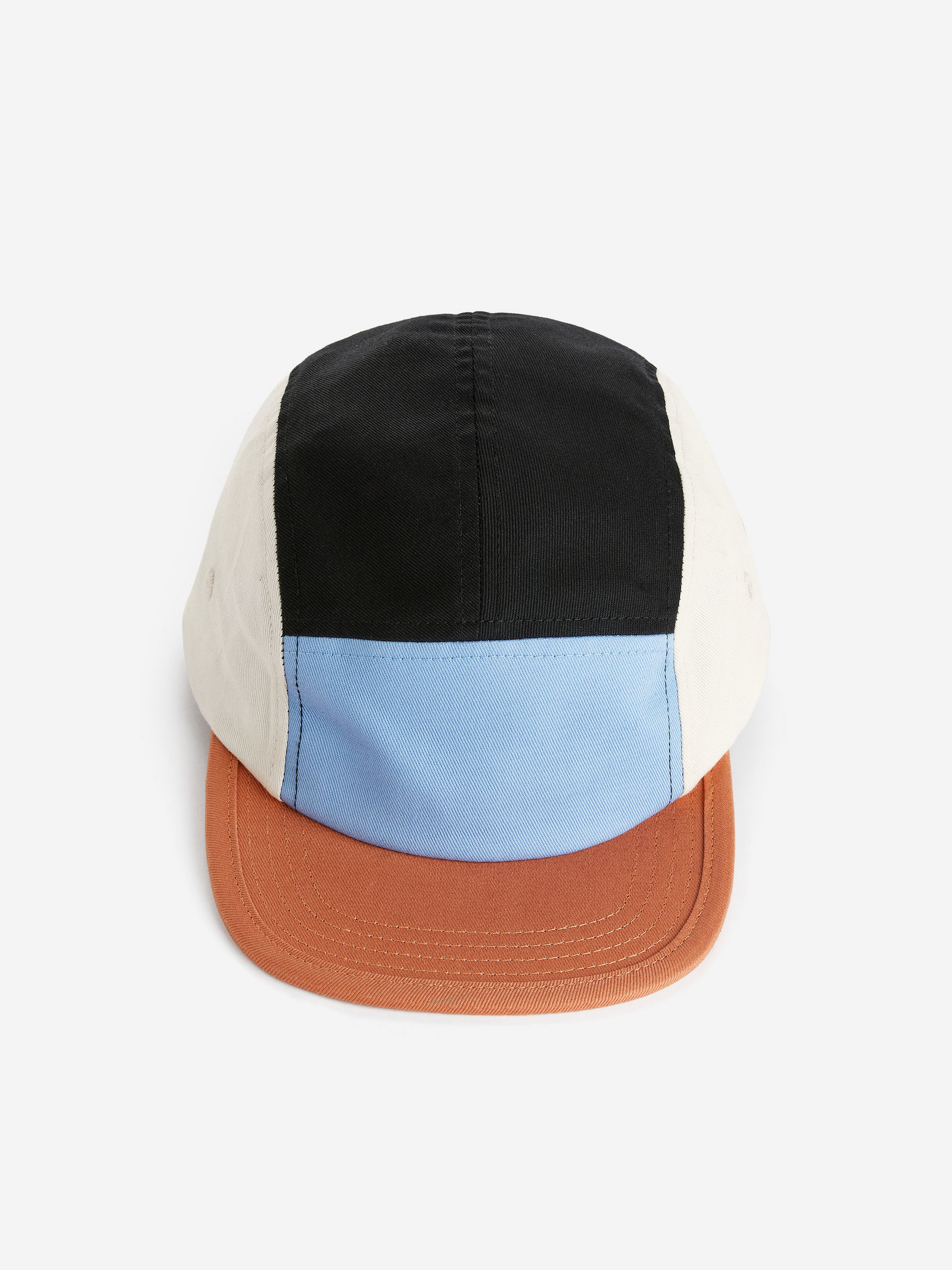 Casquette color block-#A06E54-916