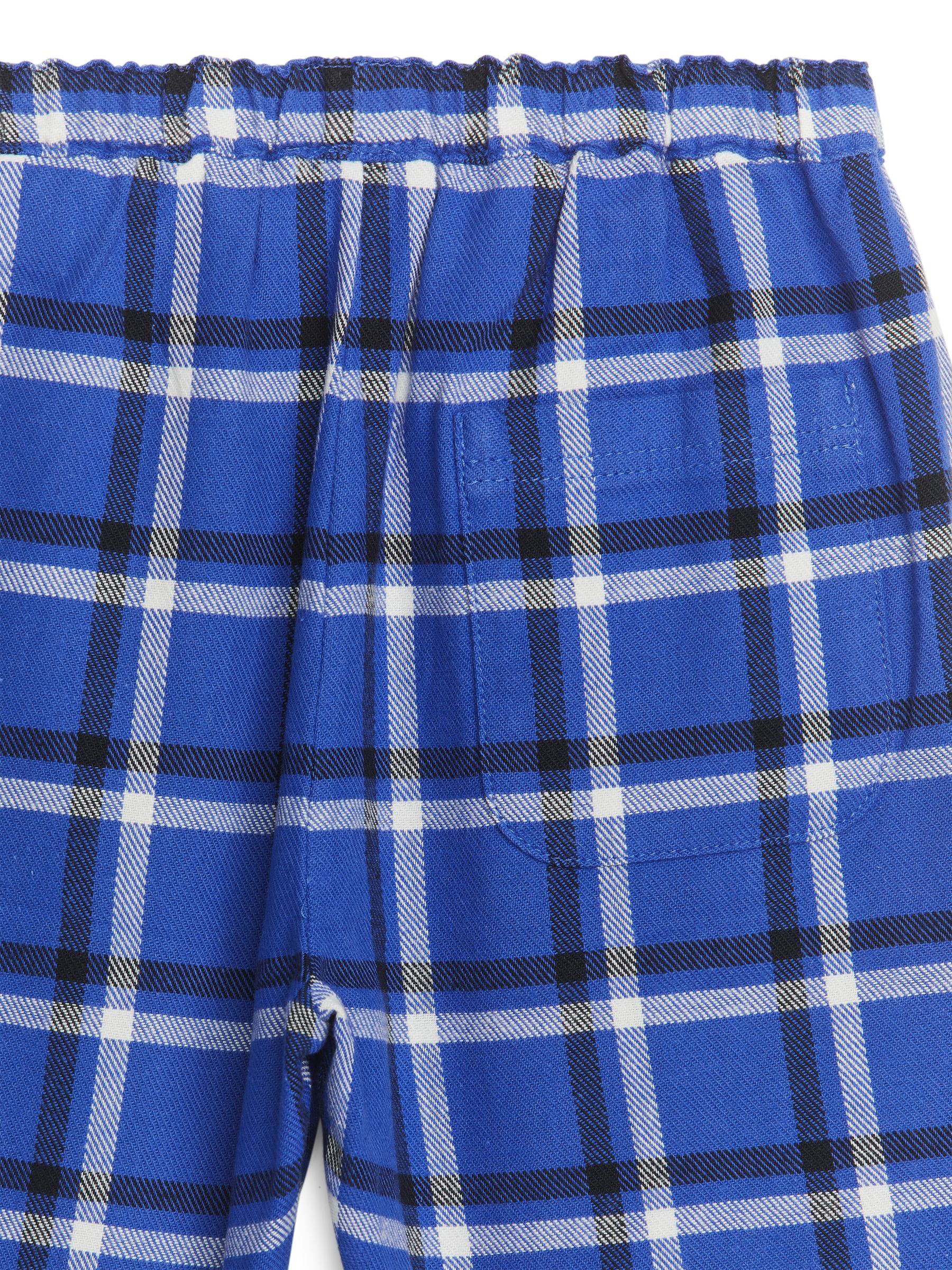 Flannel Trousers - Blue/White - Children - StillMedia/DescriptiveDetail - 3