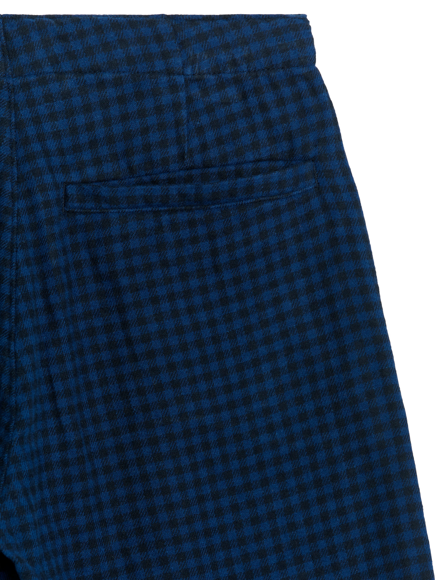 Flanellhose mit Vichykaros - Vichykaro in Blau - Loose Fit - Kinder - StillMedia/DescriptiveDetail - 1