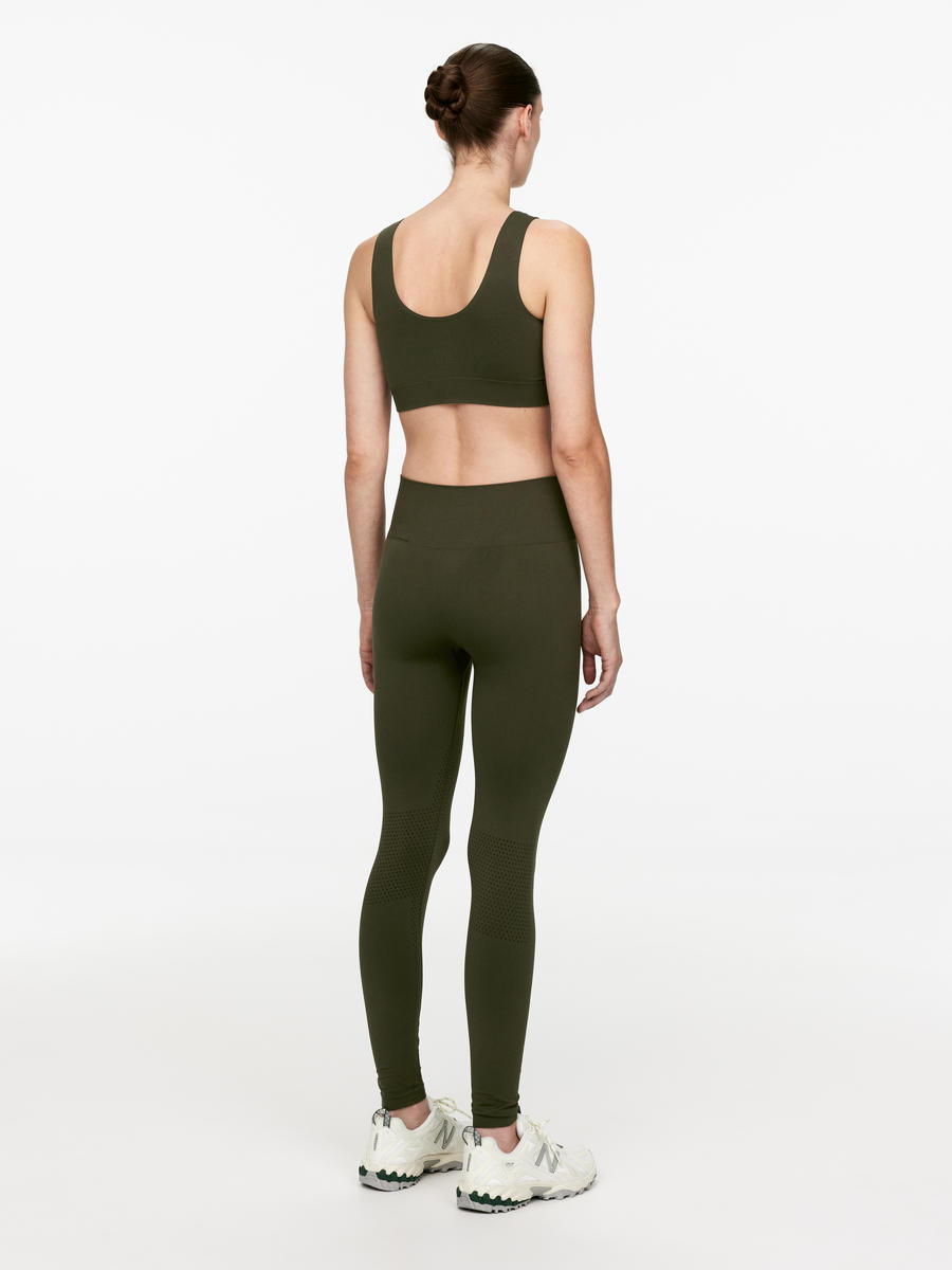 Seamless Sport Top-#3E3D36-11829