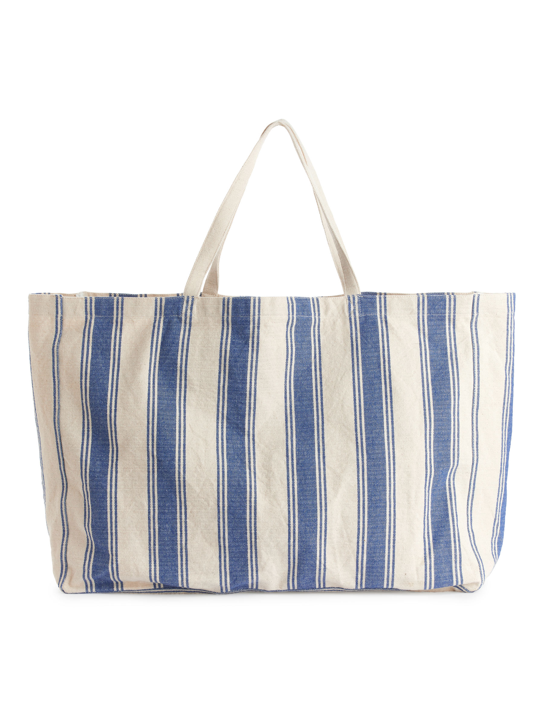 Große Strandtasche - Blau/Beige - Haushaltswaren - StillMedia/DescriptiveStillLife - 1