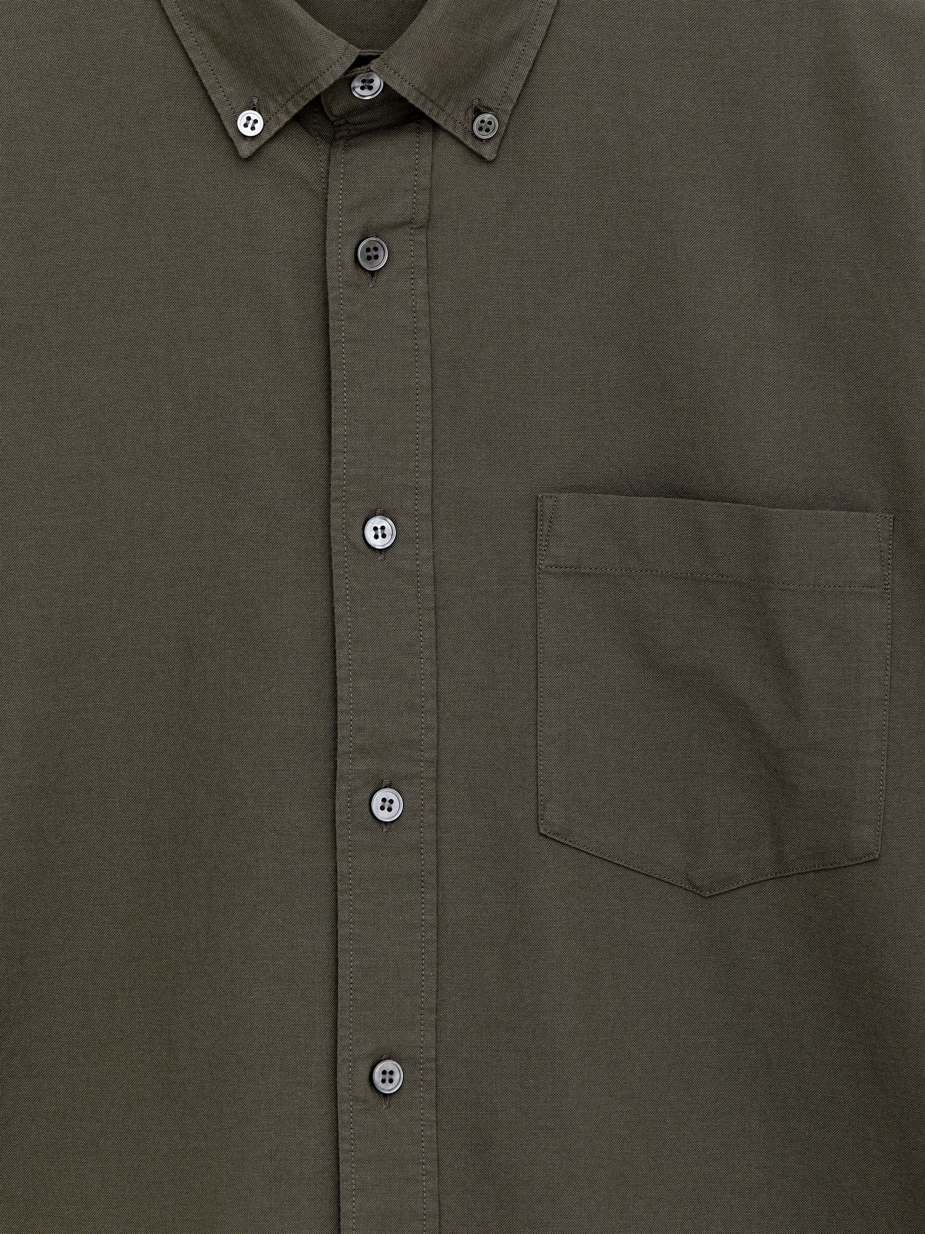 Oxford Shirt - Dark Mole - Regular fit - Men - StillMedia/DescriptiveDetail - 1