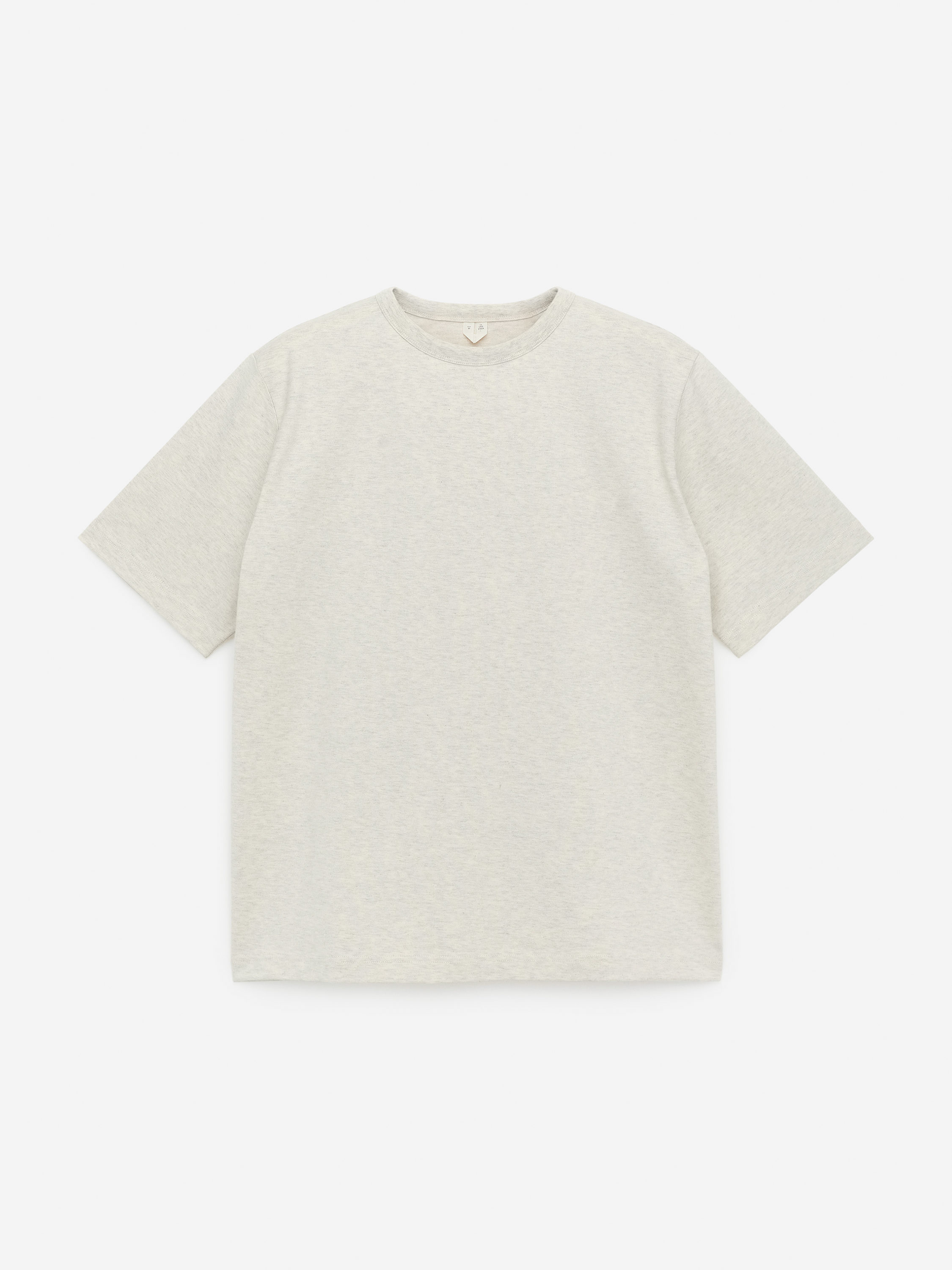 ★EU発*ARKET*新作*270 GSM オーバーサイズフィットTシャツ/WH★ 270 GSM Oversized T-Shirt – Oat – Men – ARKET NL