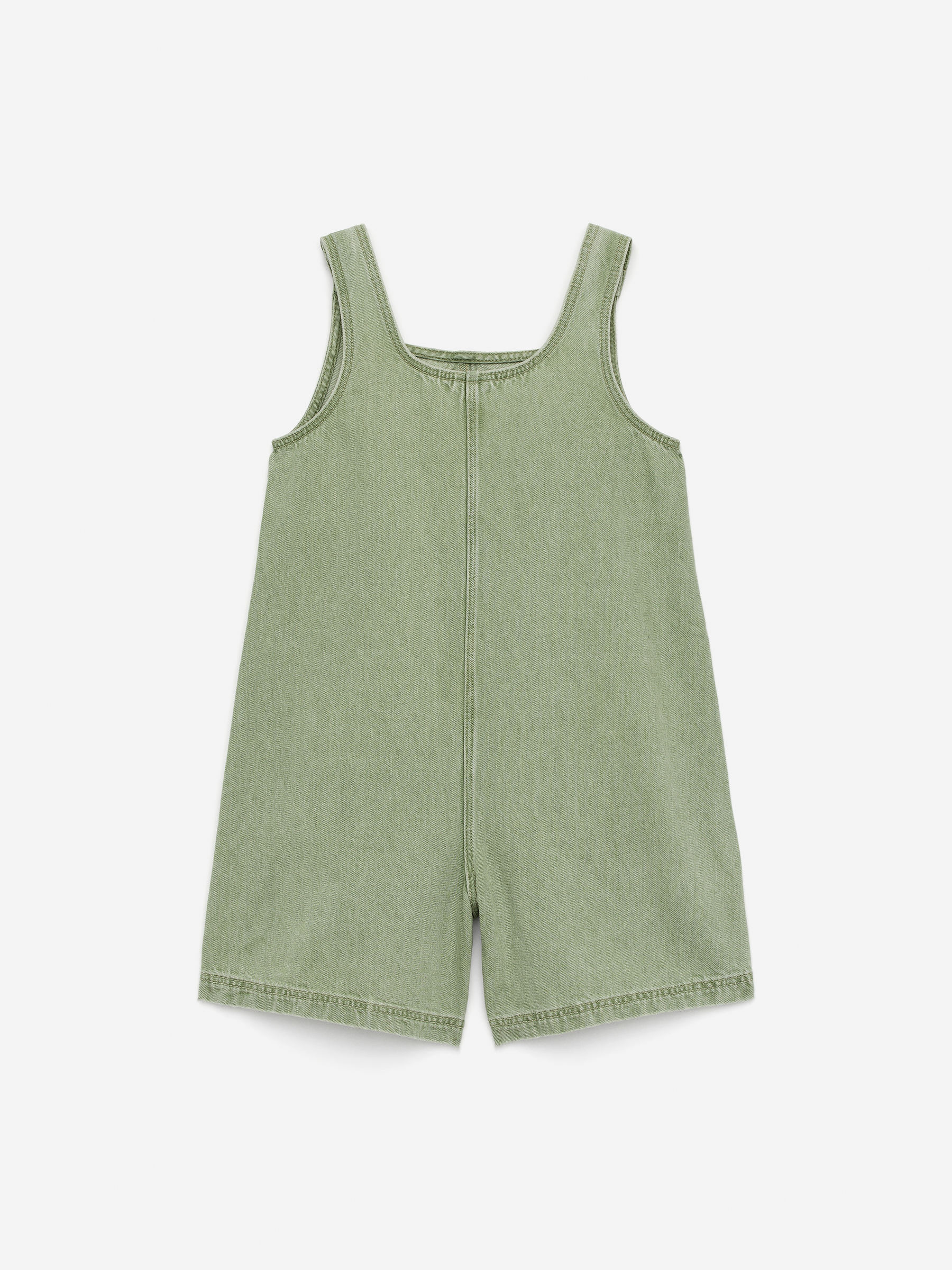 Denim Jumpsuit - Green - Regular fit - Women - StillMedia/DescriptiveStillLife - 1