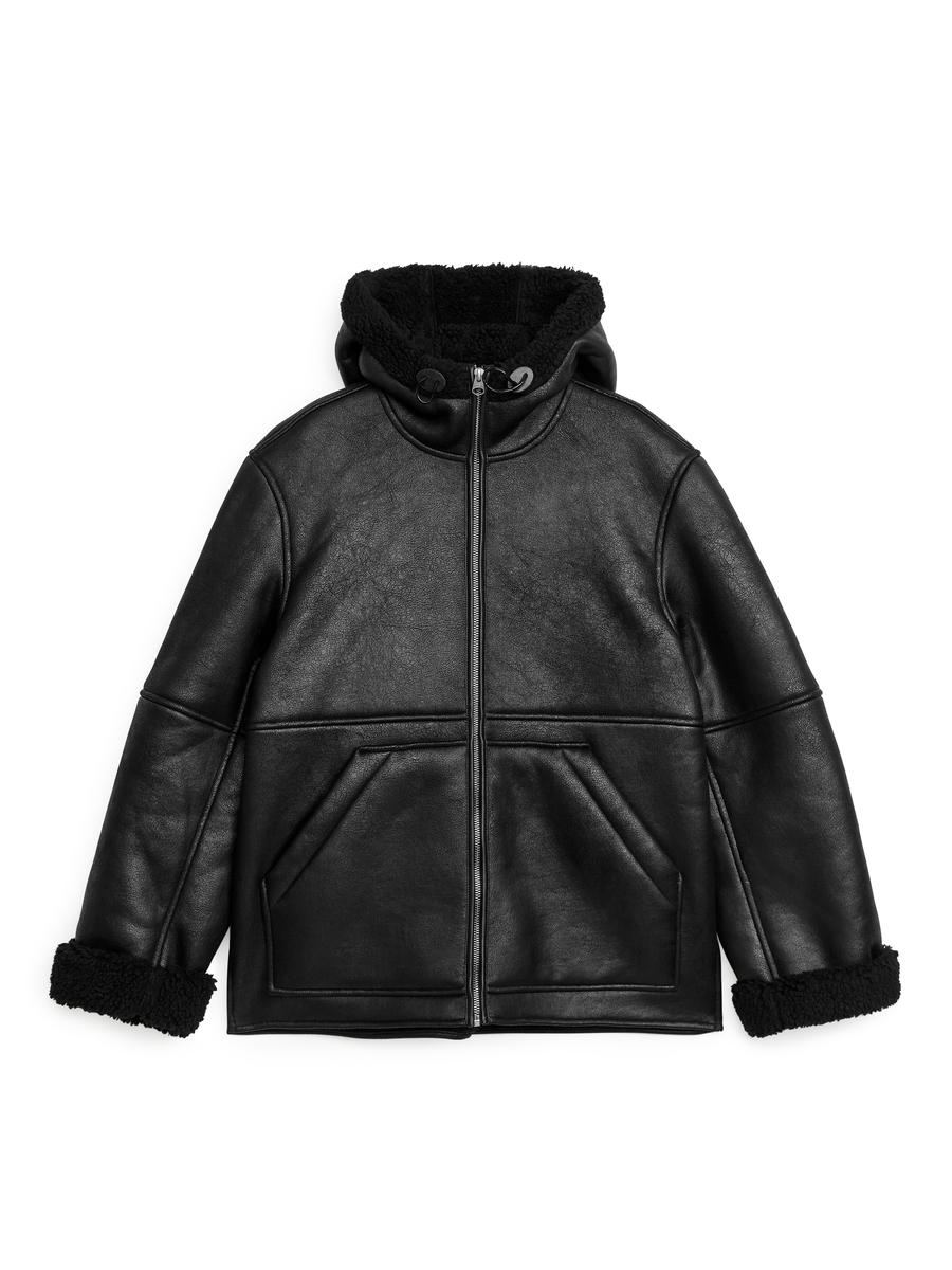 Coated Moleskin Jacket-#272628-5702