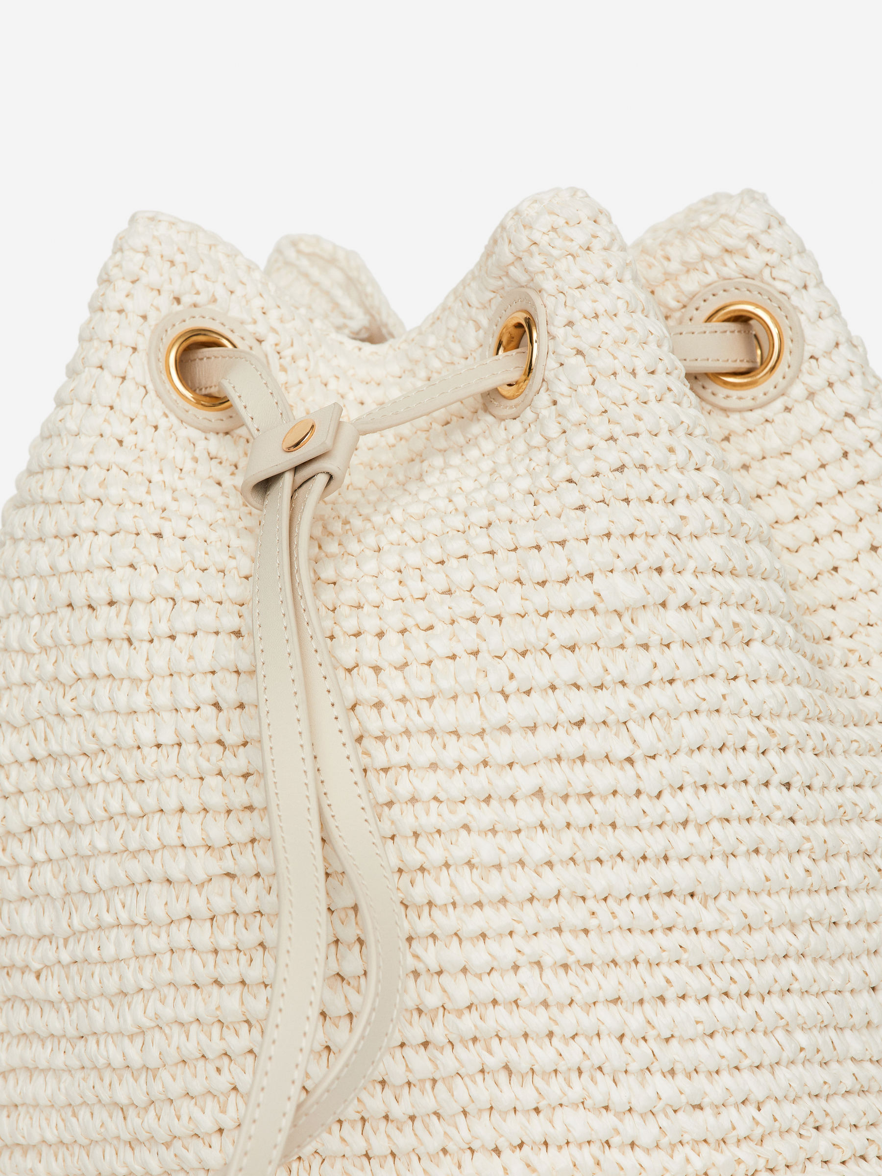 Straw Bag - White - Women - StillMedia/DescriptiveDetail - 4
