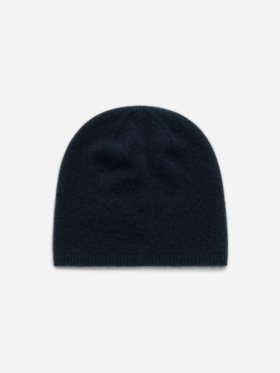 Cashmere-Wool Beanie-#2B2C32-13211