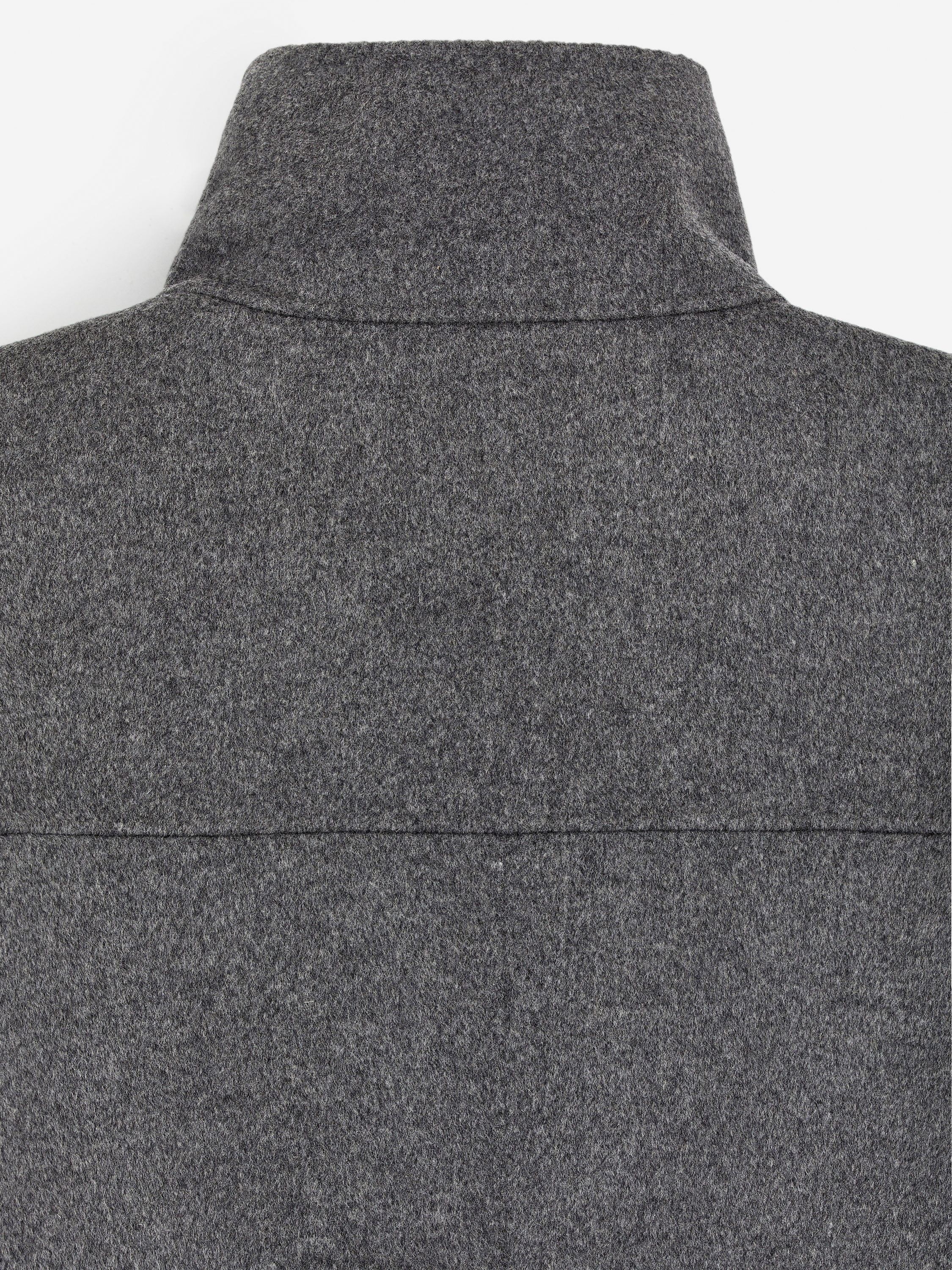 Doublé Wool-Blend Jacket – Grey Melange – Women – ARKET WW