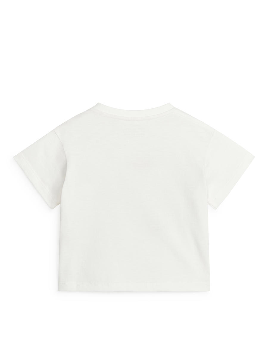 Short-Sleeved T-Shirt - White - Regular fit - Children - 1074107018