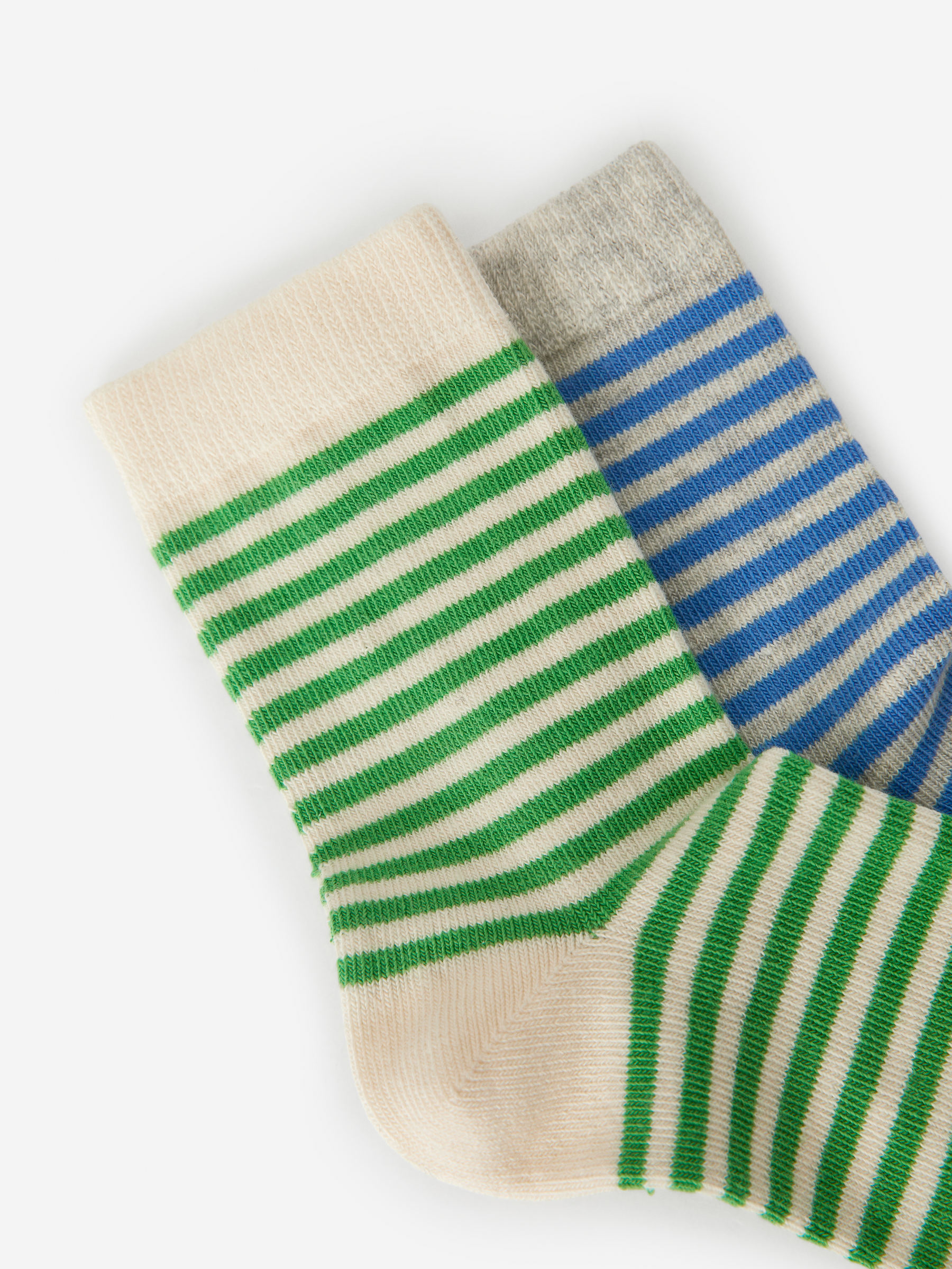 Chaussettes jacquard, 2 paires - Gris/Blanc cassé - Enfant - StillMedia/DescriptiveDetail - 5