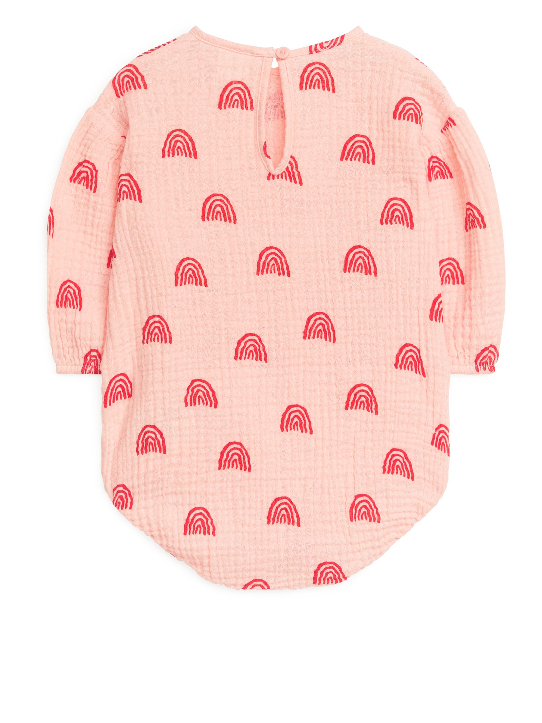 Cotton Muslin Romper - Pink - Children - StillMedia/DescriptiveStillLife - 1