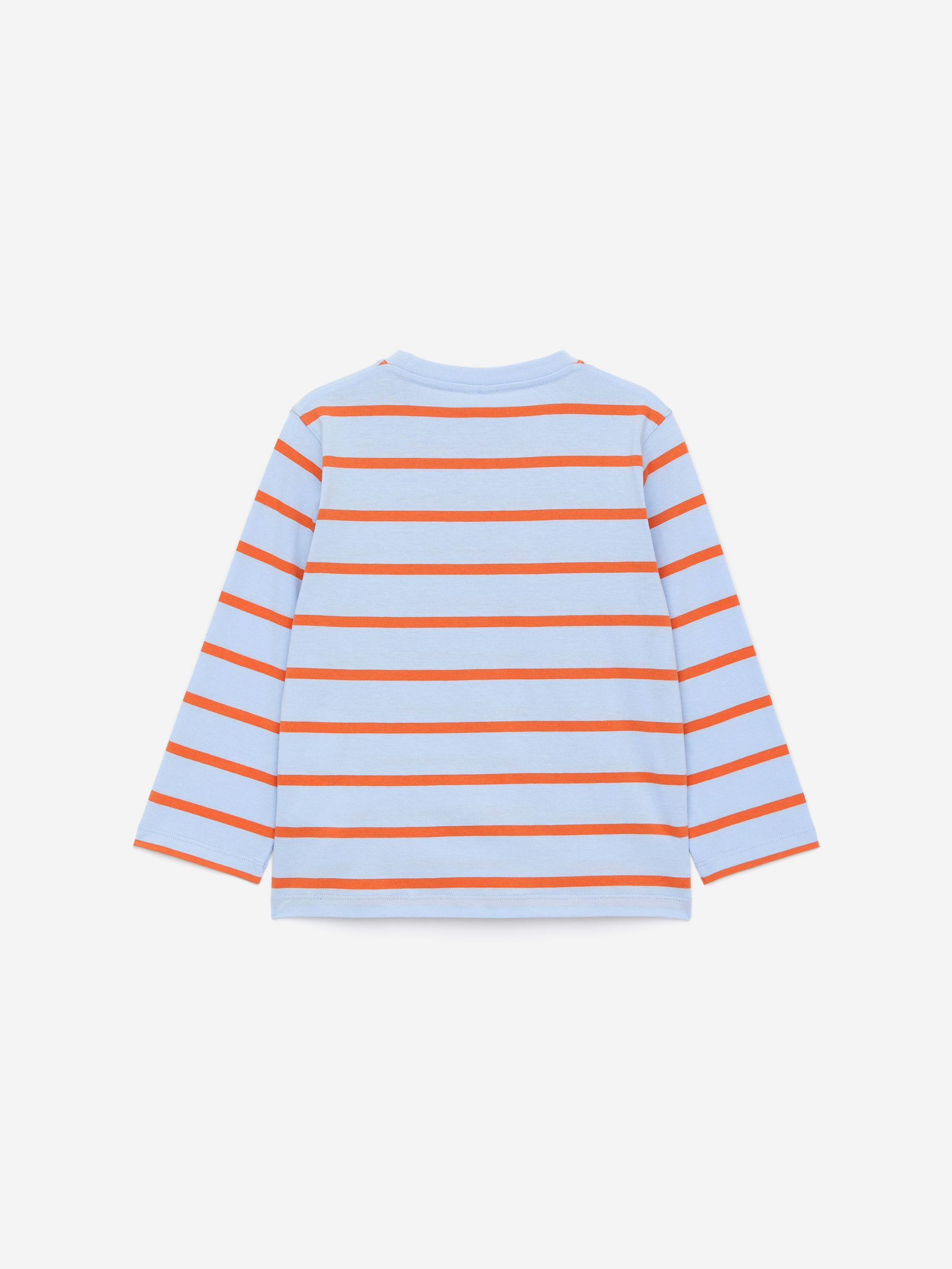 Long-Sleeve T-Shirt - Light Blue/Orange - Regular fit - Children - StillMedia/DescriptiveStillLife - 2