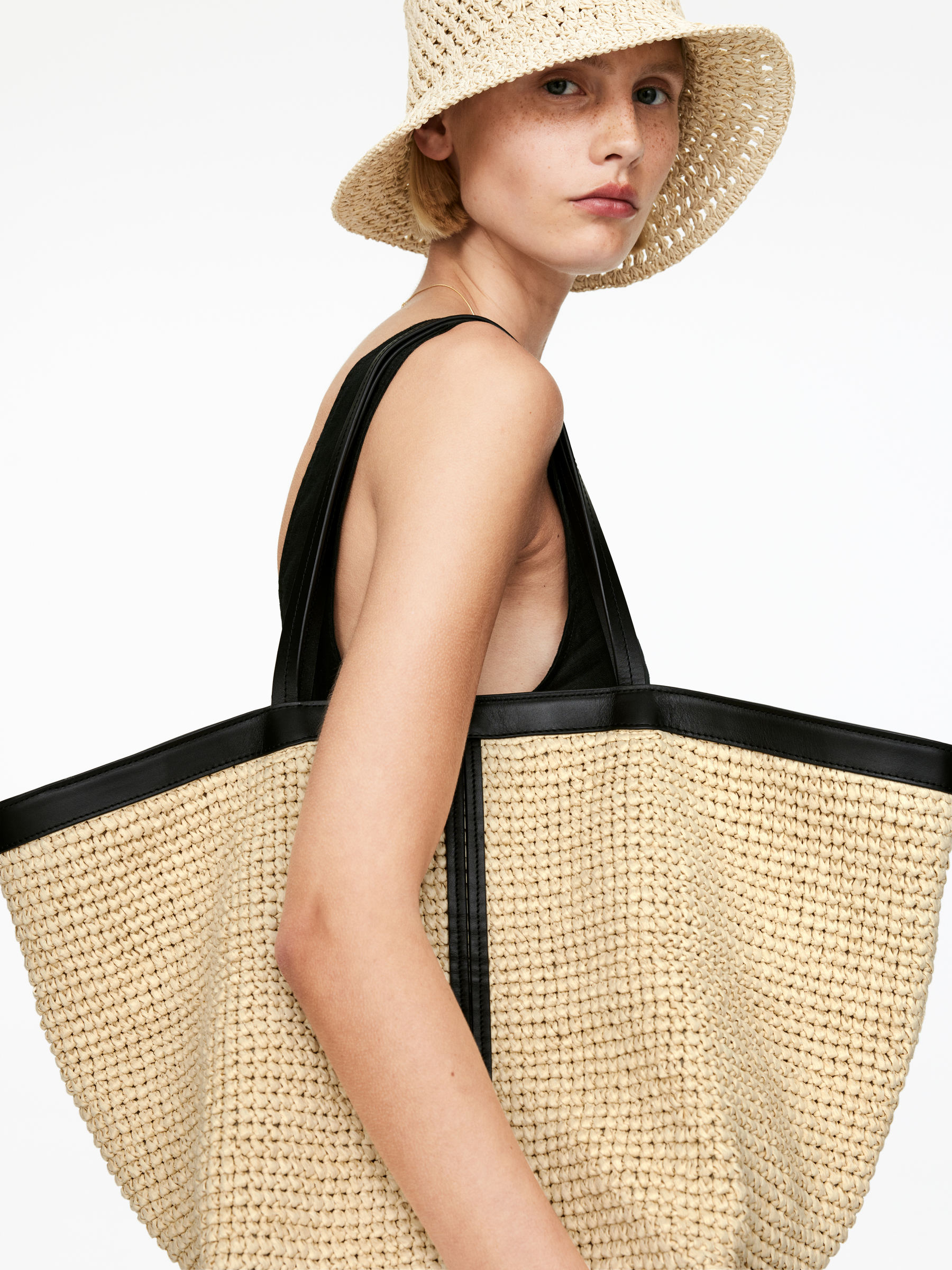 Straw Tote - Beige - Women - StillMedia/Lookbook - 6