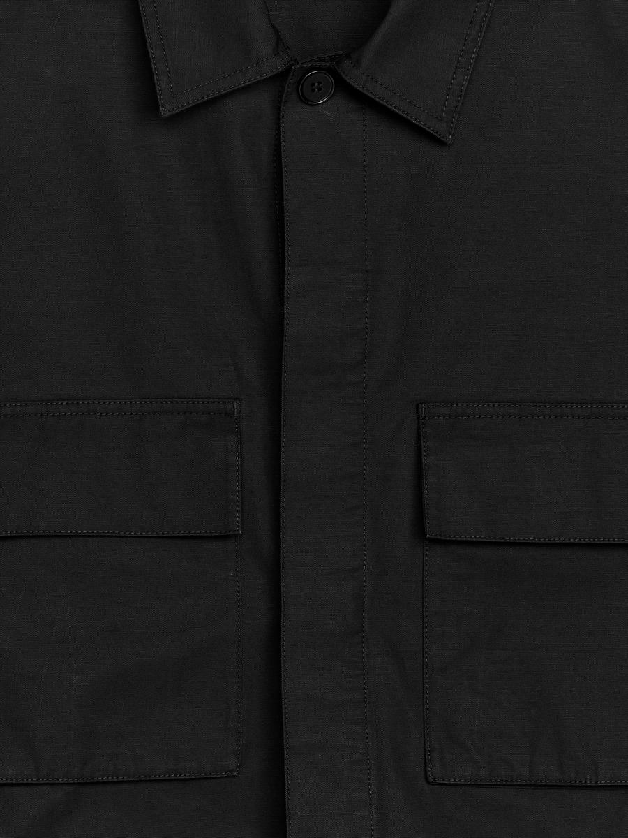 Overshirt aus Baumwollcanvas-#272628-12275