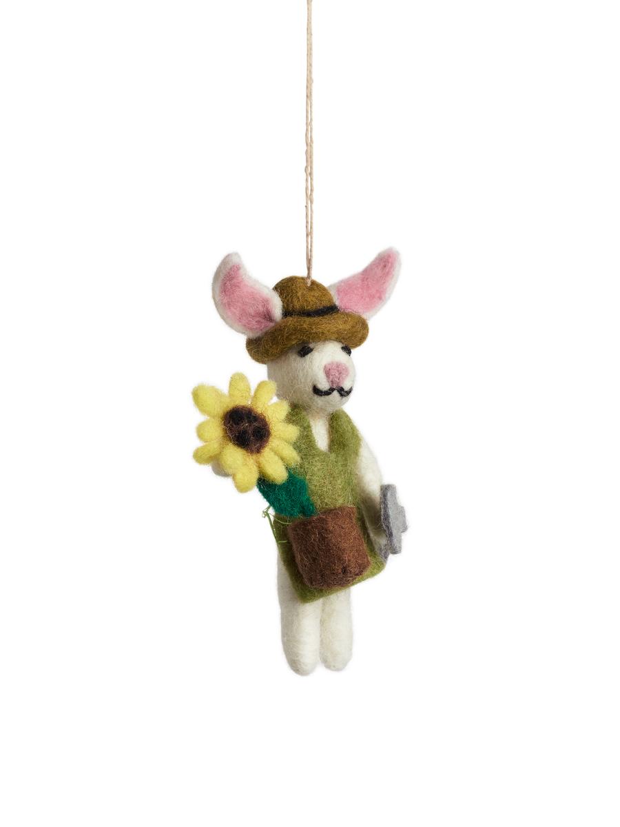 Felt So Good Greta Garden Bunny-#EEEBBF-5460