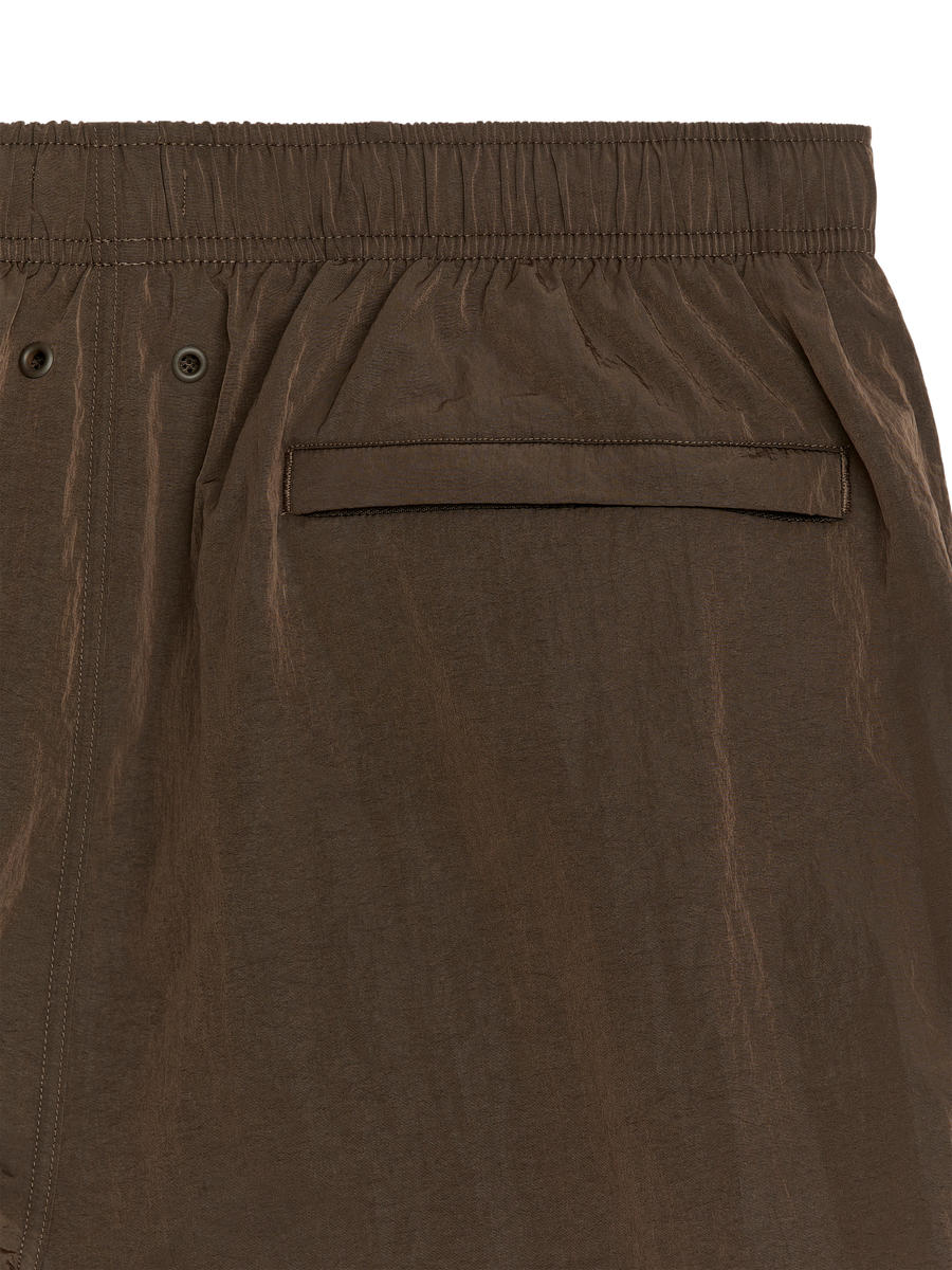 Swim Shorts - Dark Brown - Regular fit - Men - 1228376001