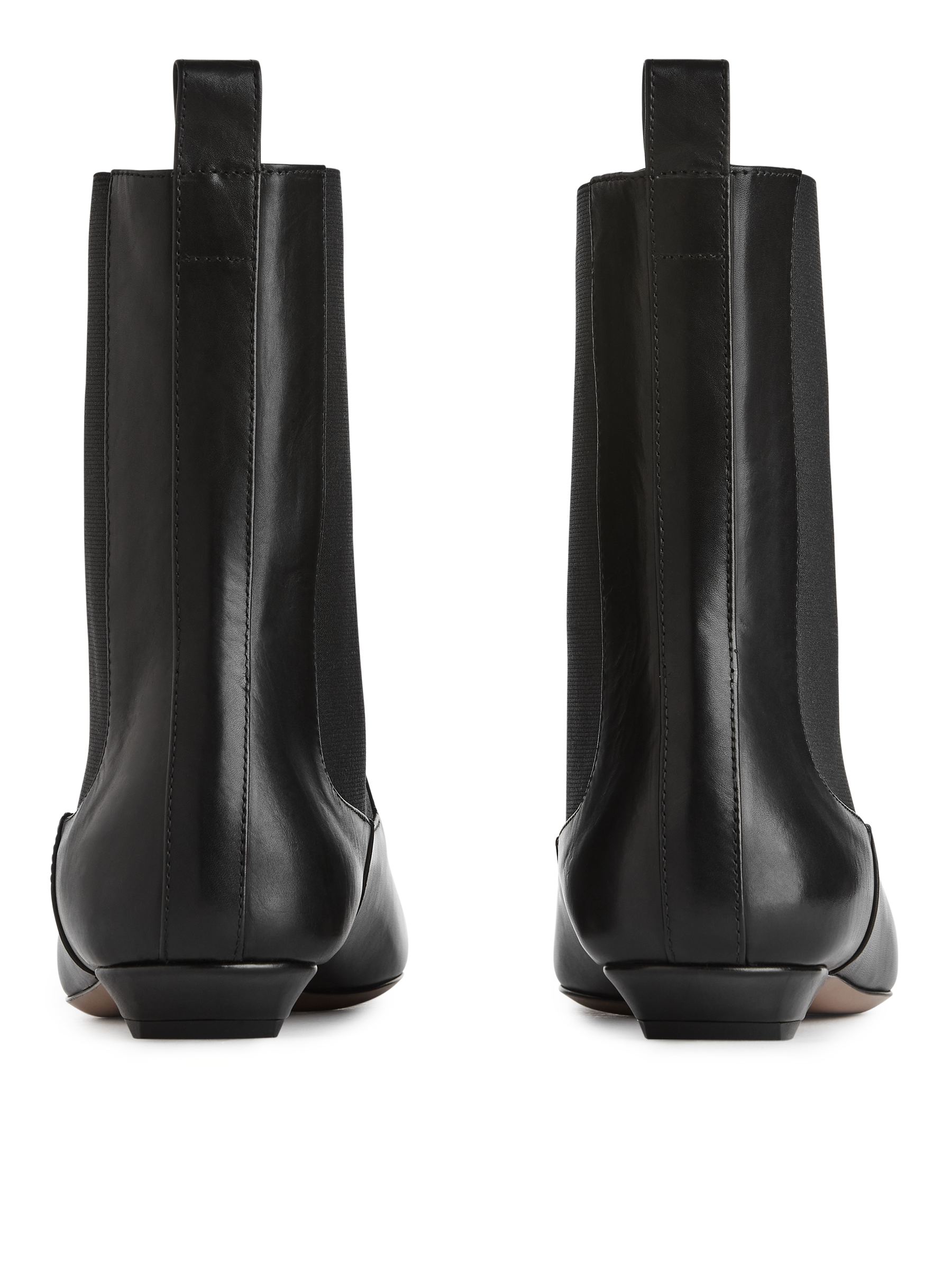 SquareToe Chelsea Boots - Black - Women - StillMedia/DescriptiveStillLife - 5