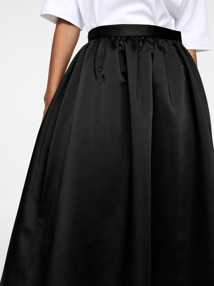 Taffeta Skirt-#272628-3296