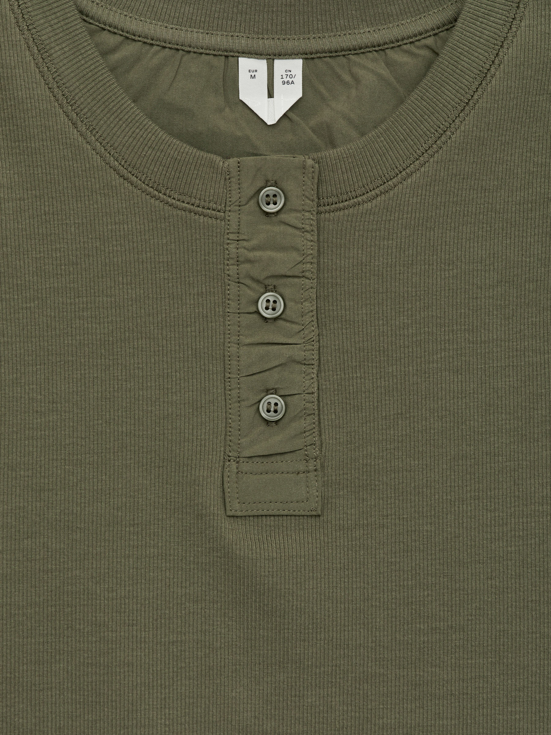 Rib Tank Top - Khaki Green - Slim fit - Women - StillMedia/DescriptiveDetail - 2