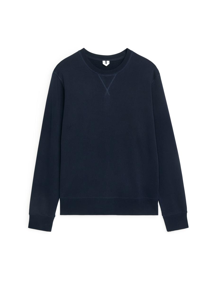 Sweatshirt aus French Terry-#4C5164-10548