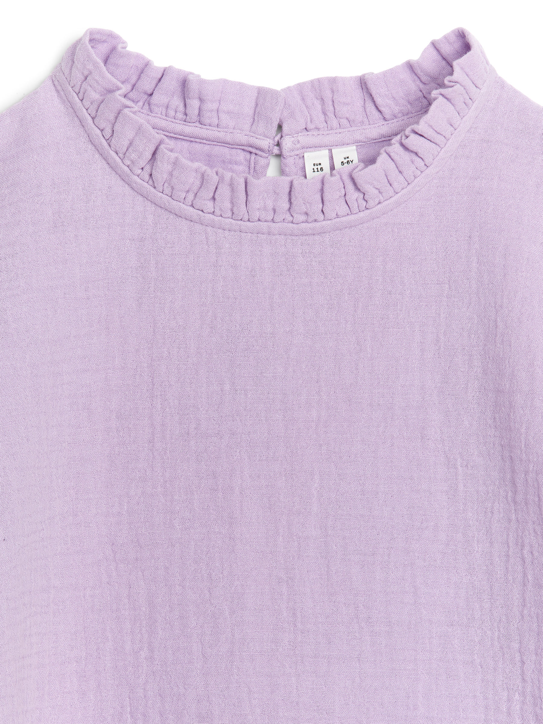 Cotton Muslin Blouse - Lilac - Regular fit - Children - StillMedia/DescriptiveDetail - 2