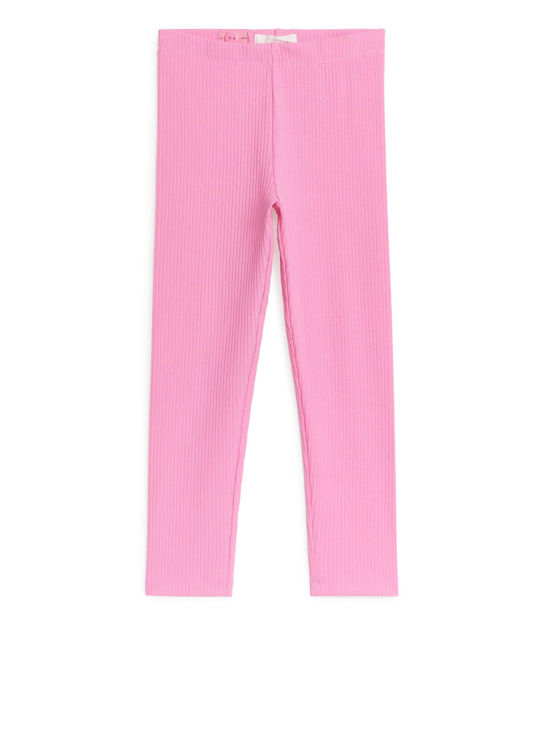 Rib Jersey Leggings-#DB87B0-10154