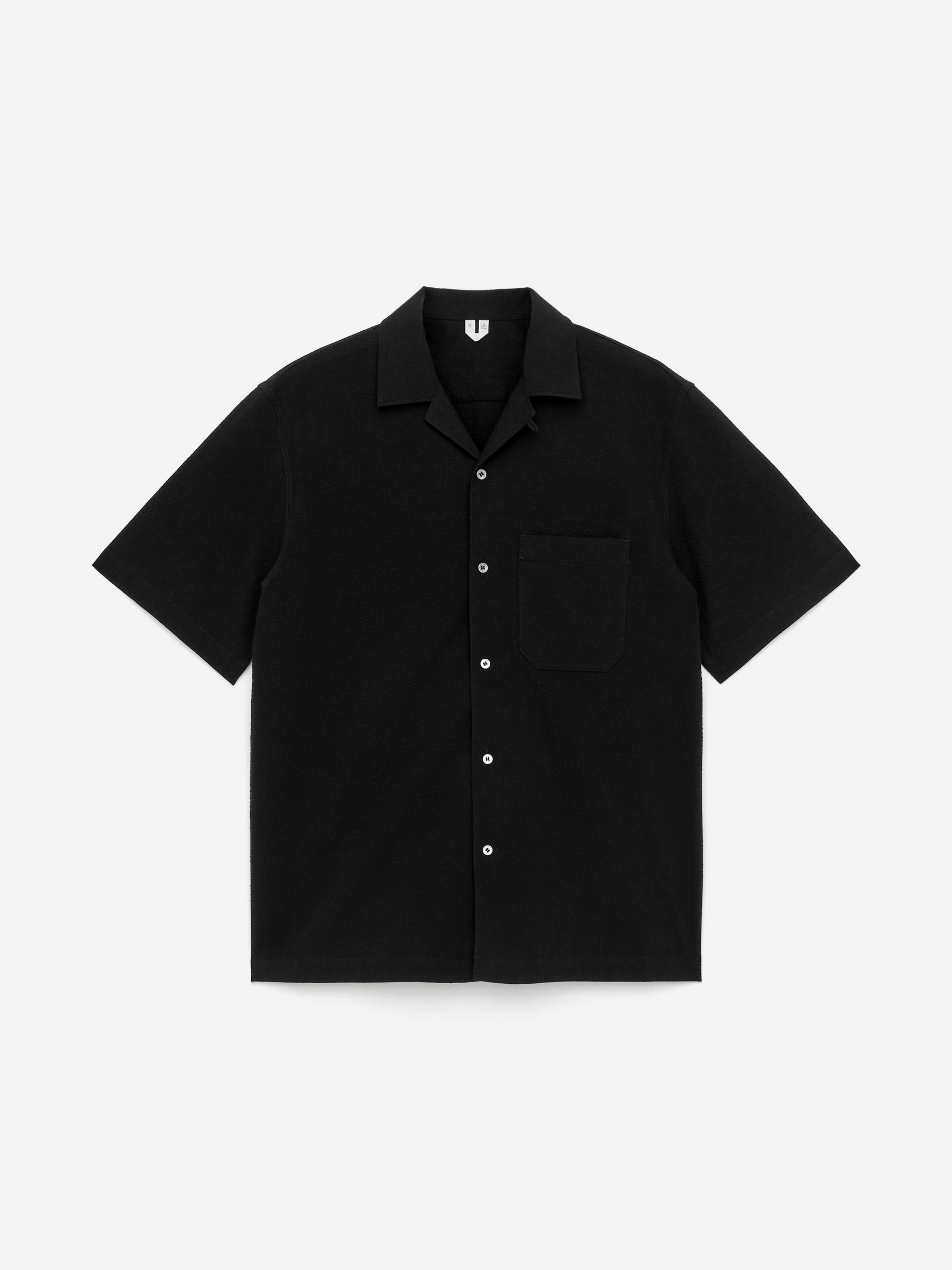 Seersucker Resort Shirt-#272628-15585