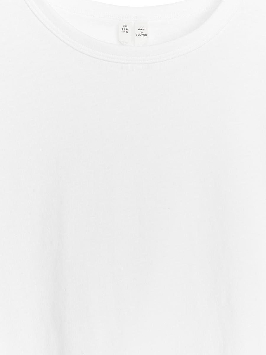 Crew-Neck T-Shirt - White - Loose fit - Children - 1218520003