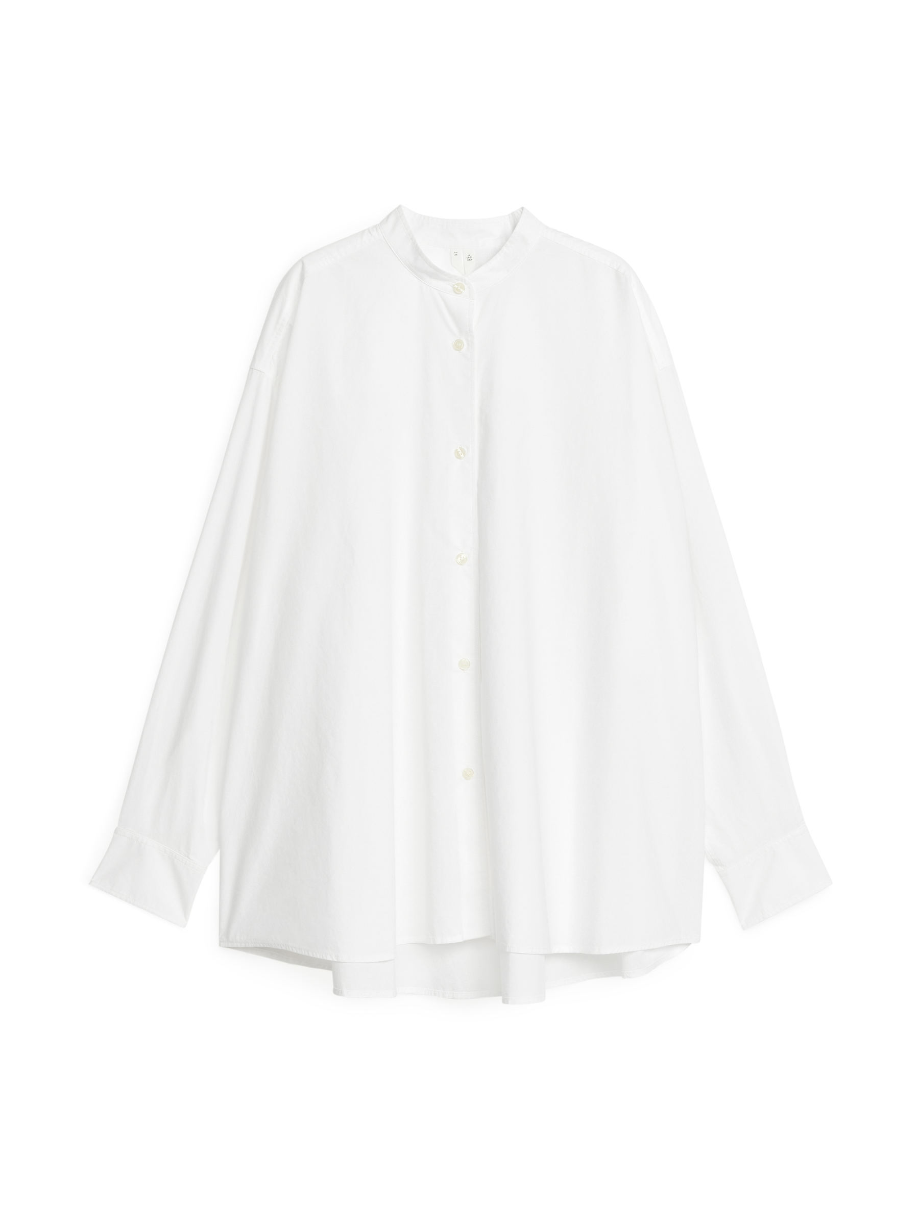 Oversized Cotton Shirt – White – Women – ARKET EU Oversized Cotton Shirt – White – Women – ARKET EU