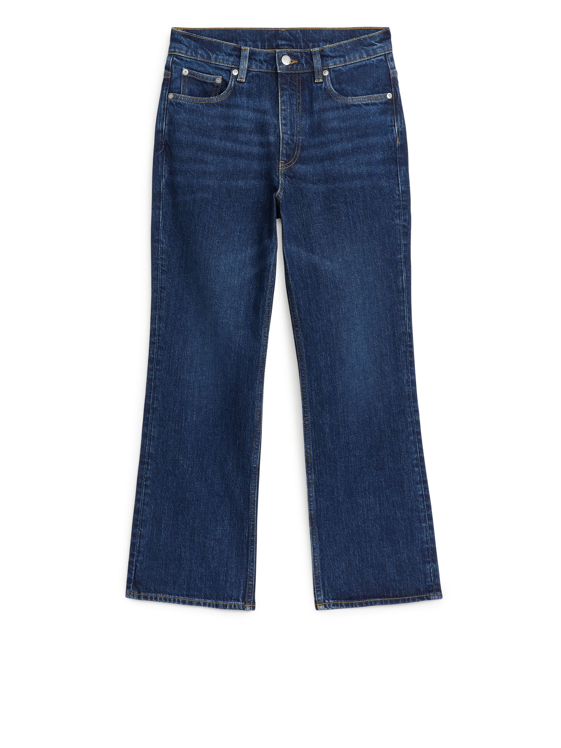 FERN CROPPED Flared Stretchjeans - Dunkelblau - Slim Fit - Damen - StillMedia/DescriptiveStillLife - 1