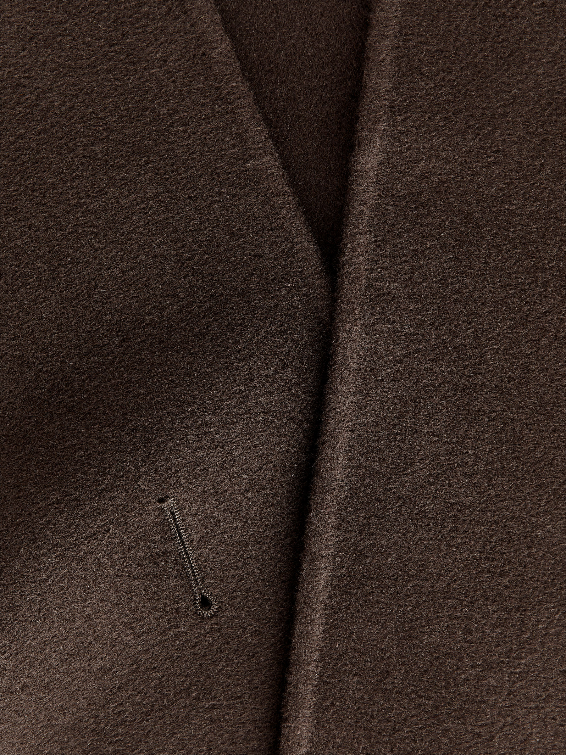 Écharpe triangulaire en laine - Marron foncé - Femme - StillMedia/DescriptiveDetail - 2