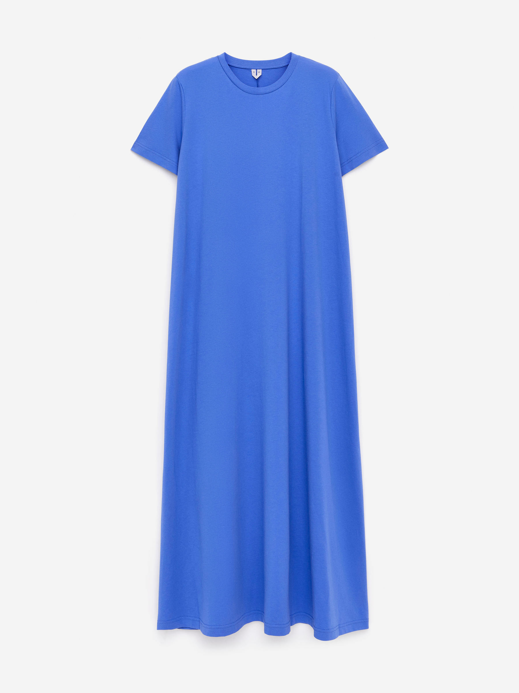 Maxi T-Shirt Dress-Blue-15327