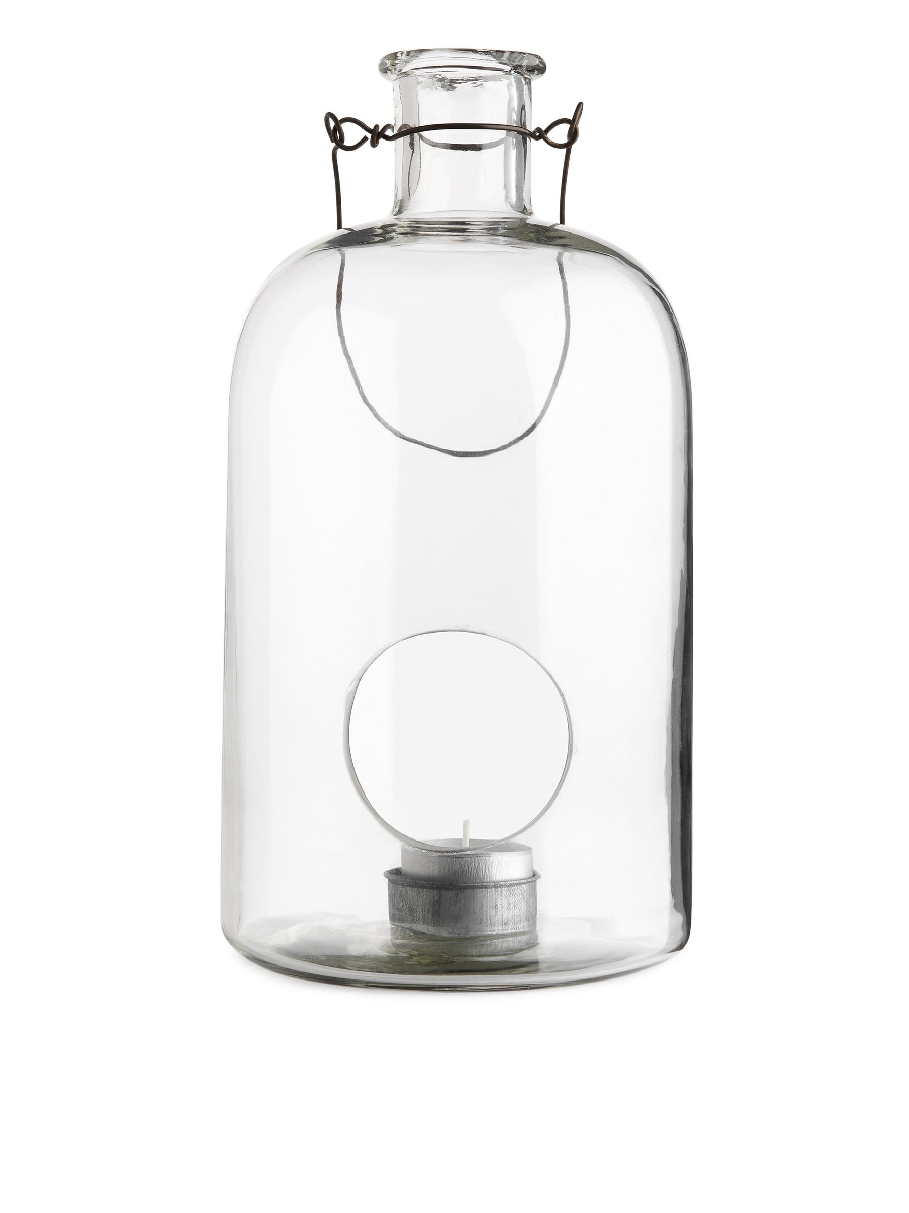 House Doctor Glass Lantern - Clear Glass - Homeware - StillMedia/DescriptiveStillLife - 2