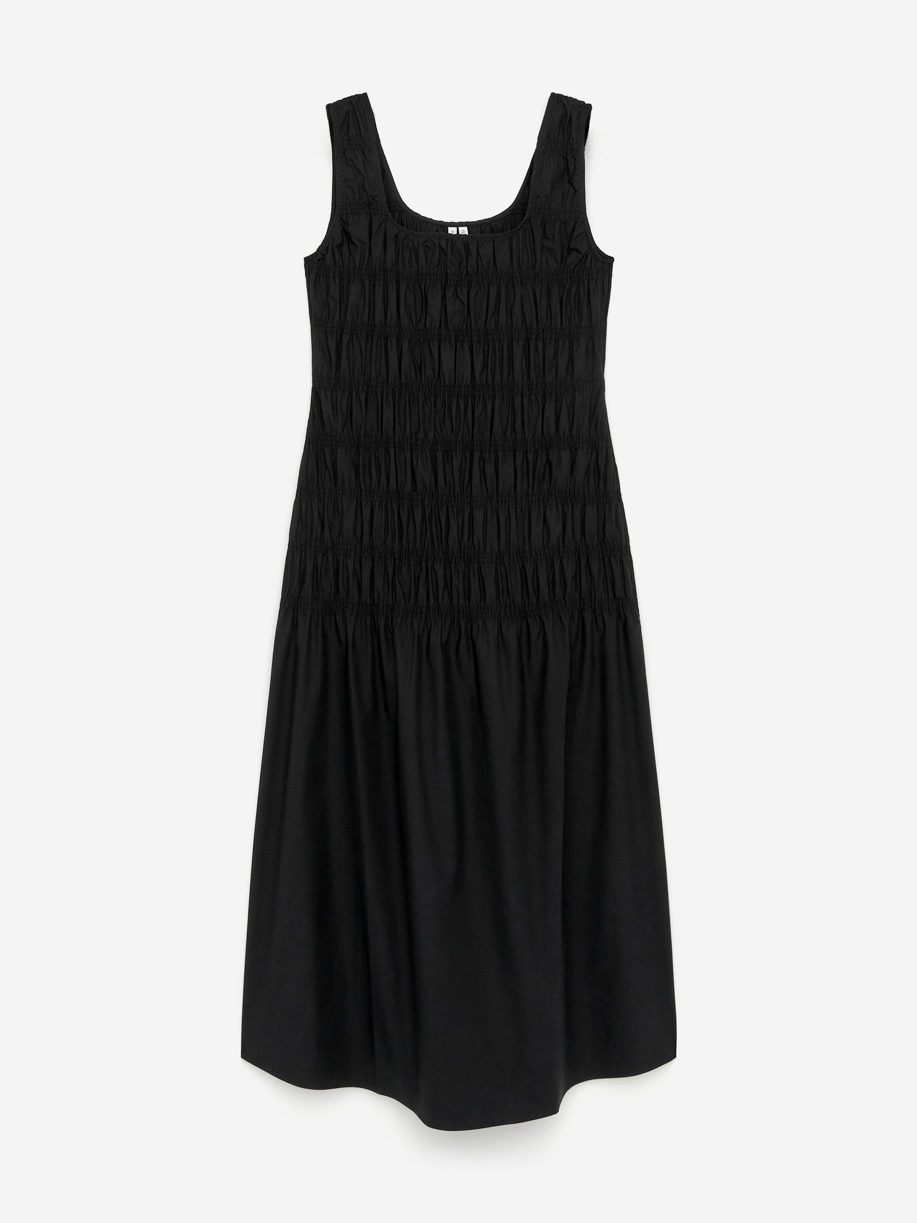 Smock Dress-Black-15315