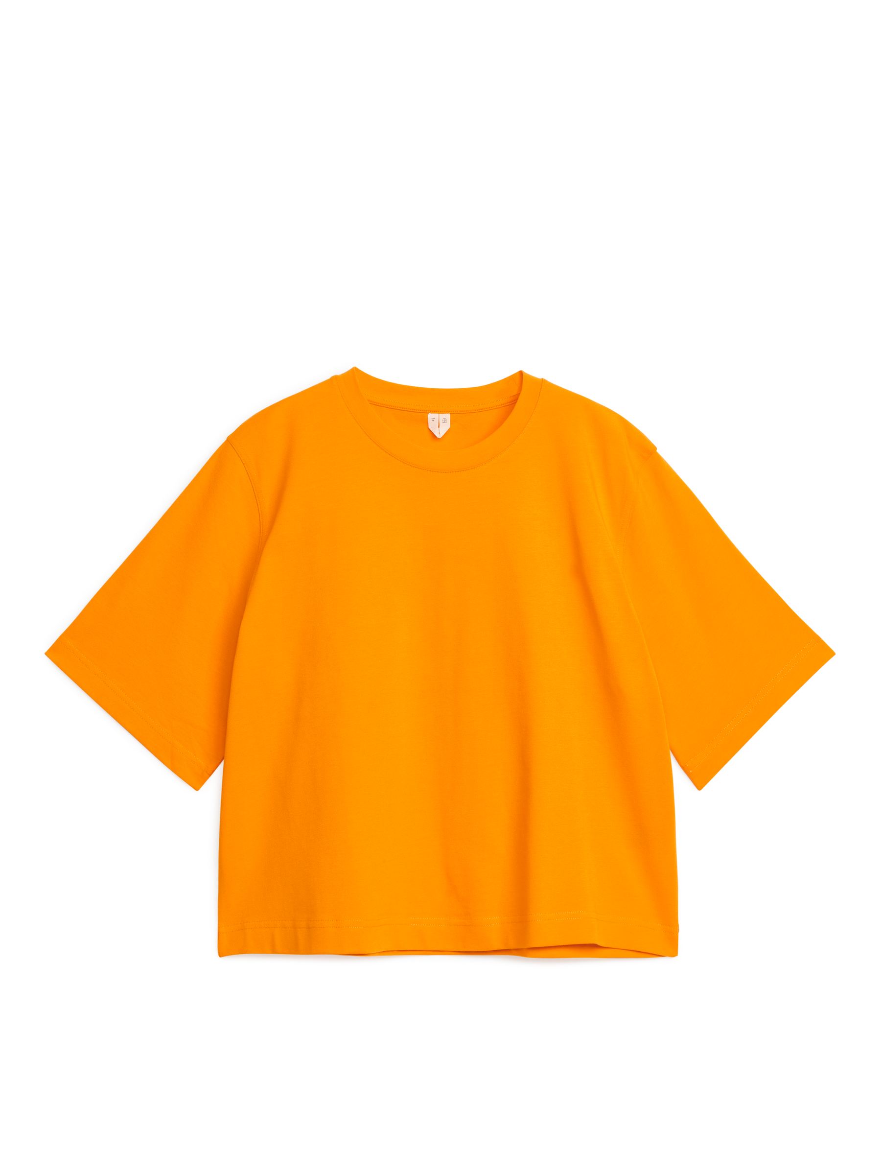 T-shirt ALBA pesante - Giallo scuro - Loose fit - Women - StillMedia/DescriptiveStillLife - 1