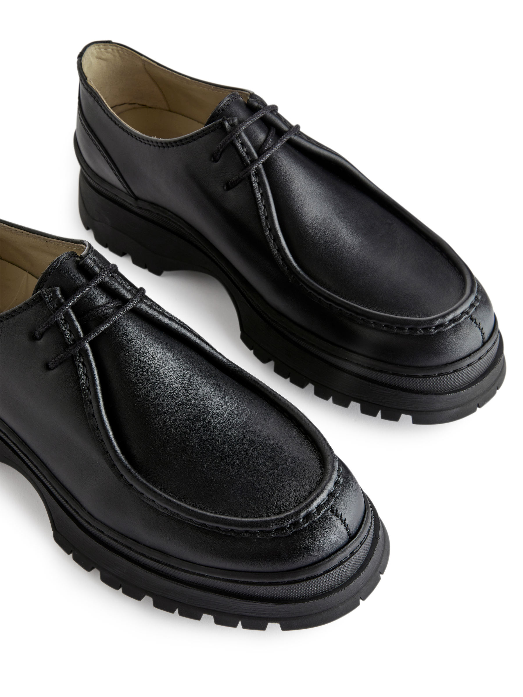 Stivali in pelle chunky - Nero - Men - StillMedia/DescriptiveDetail - 2