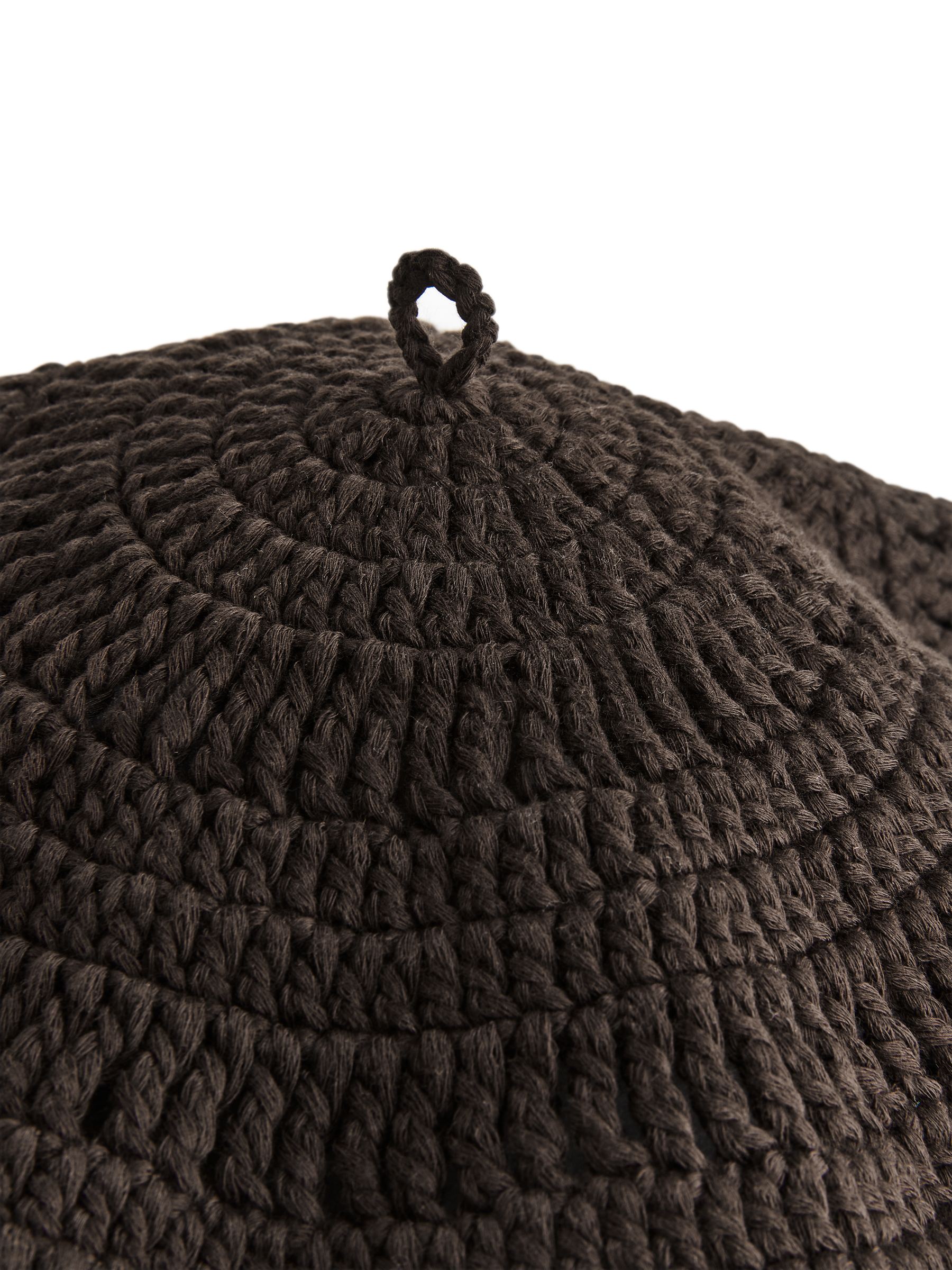 CrochetBeret - Dark Brown - Women - StillMedia/DescriptiveDetail - 1