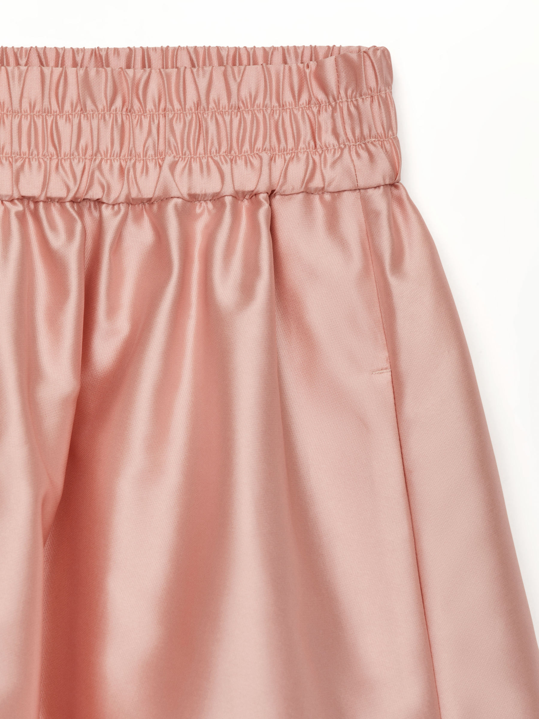 Falda con bajo en globo - Rosa - Corte estándar - Women - StillMedia/DescriptiveDetail - 1