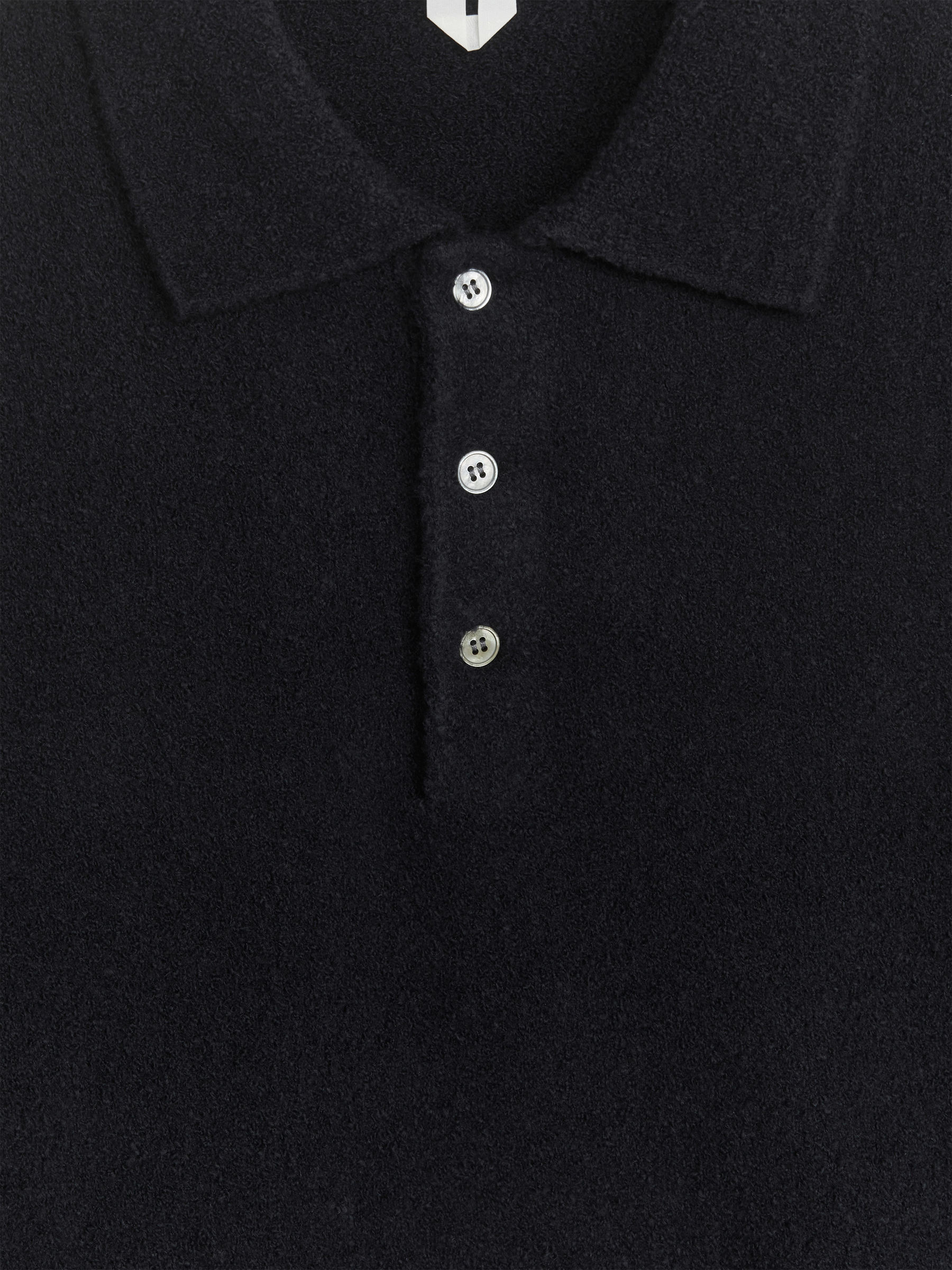 Stickad pikétröja - Mörkblå - Regular fit - Men - StillMedia/DescriptiveDetail - 2