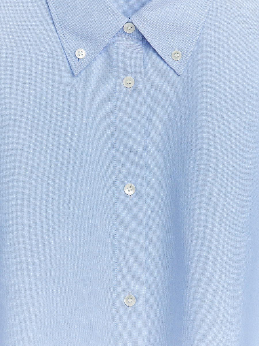 Relaxed Oxford Shirt - Light Blue - Relaxed fit - Women - 1221919001