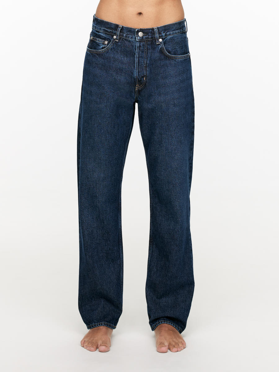 OCEAN Loose Straight Jeans-#454553-12000