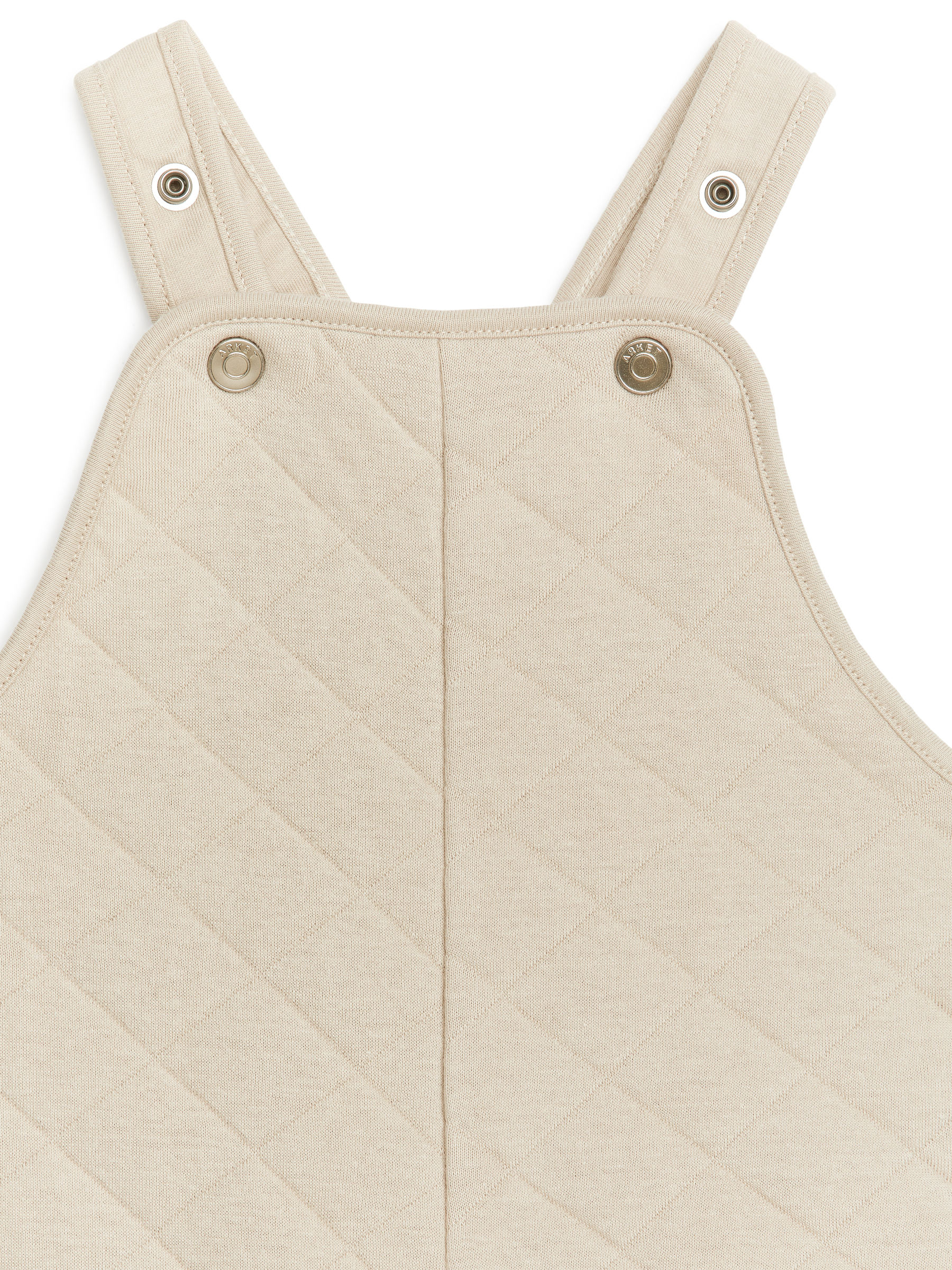 Quiltade hängselbyxor - Beige - Regular fit - Children - StillMedia/DescriptiveDetail - 1