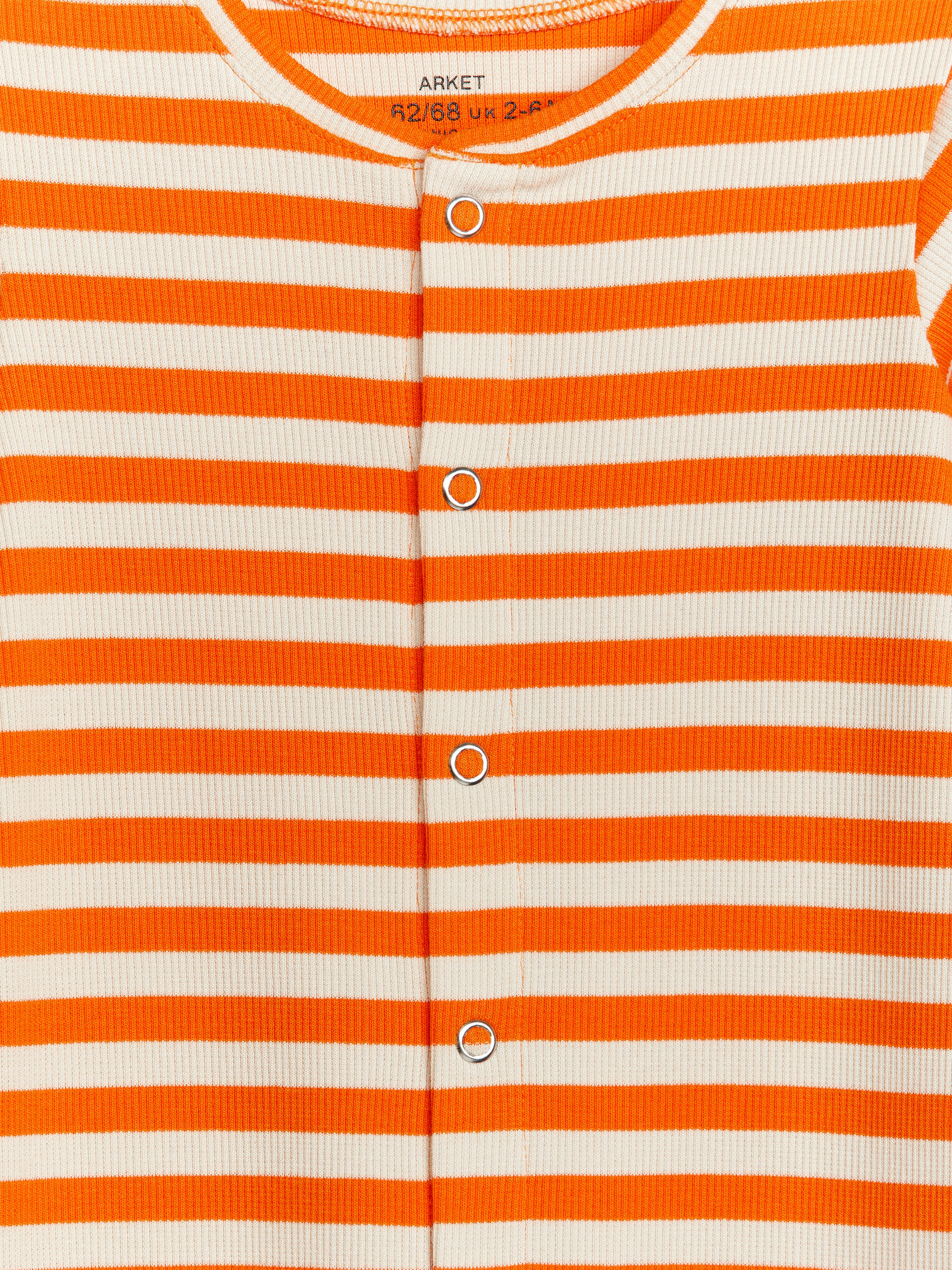 Mono de punto de canalé - Naranja/blanco roto - Corte estándar - Children - StillMedia/DescriptiveDetail - 2