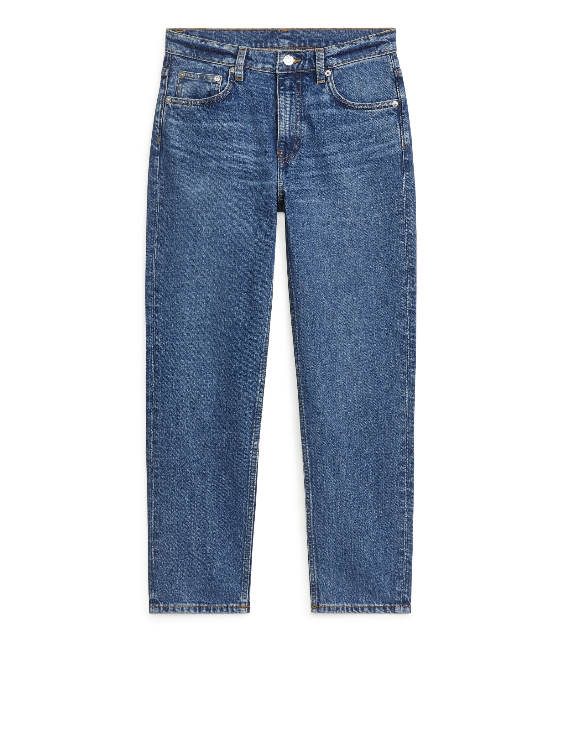 JADE Cropped Slim Jeans-#4F6998-9780