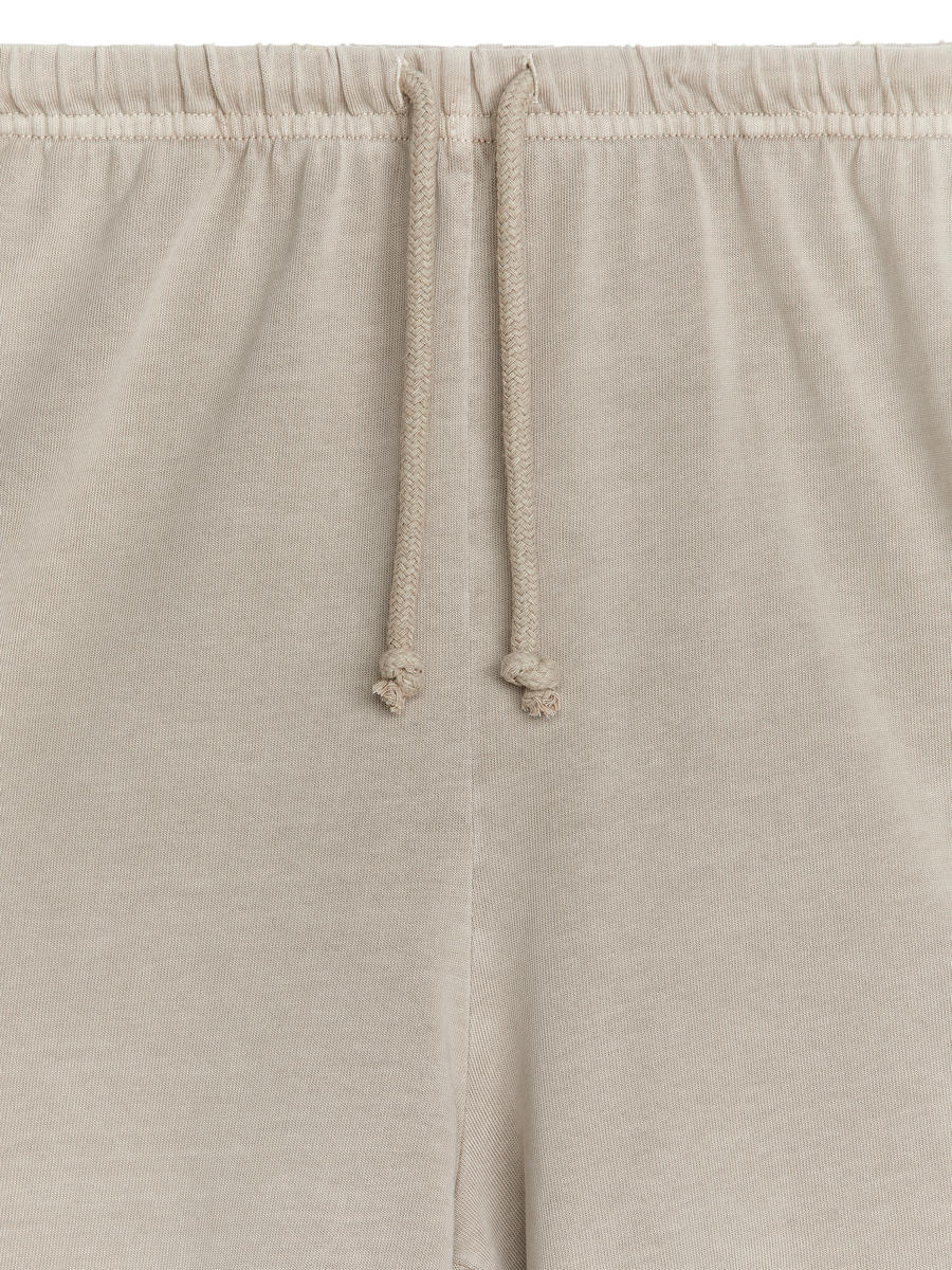 Wide Sweatpants - Beige - Loose fit - Women - 1235356001