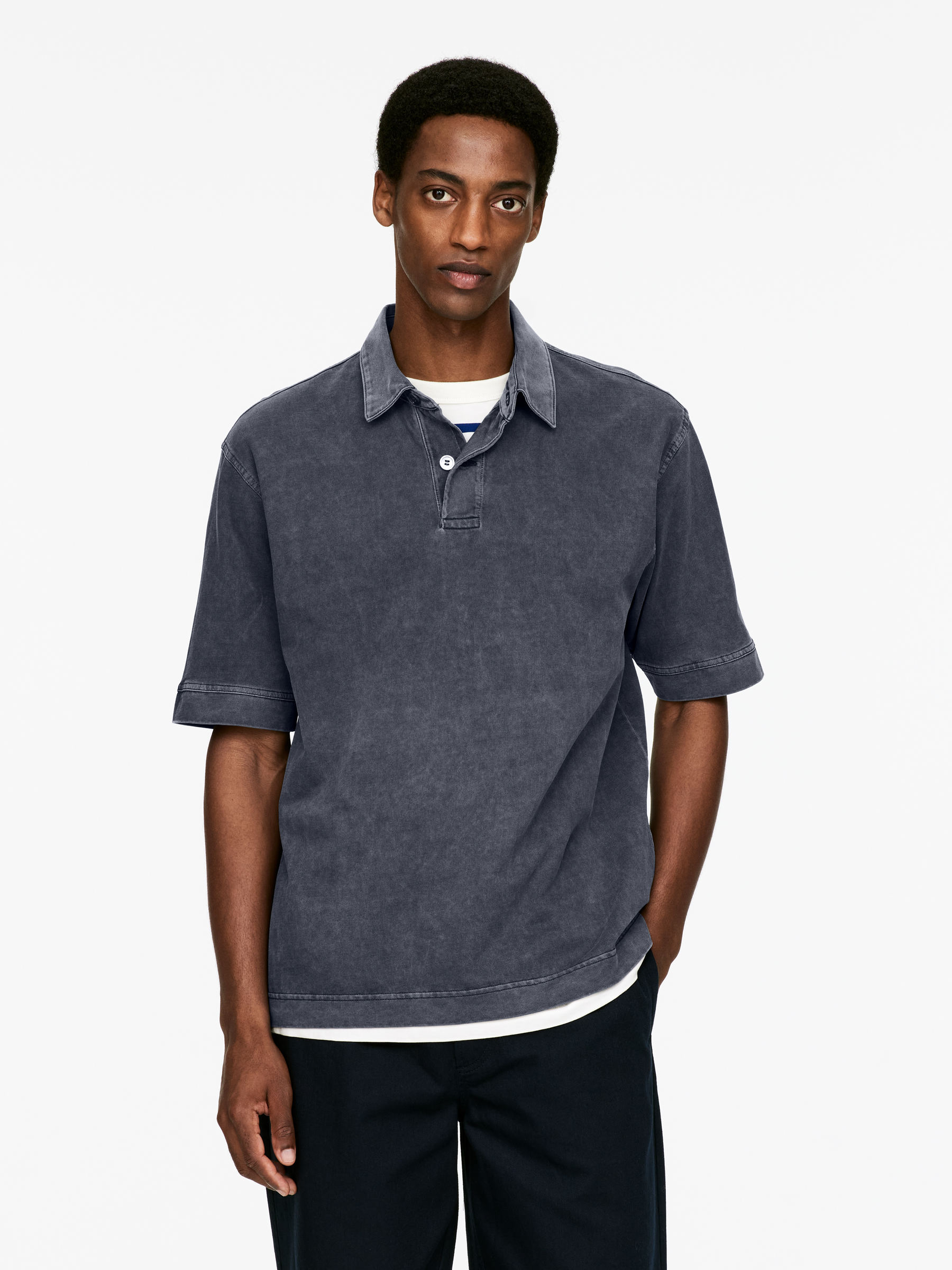 Polo Shirt-#40424E-15233