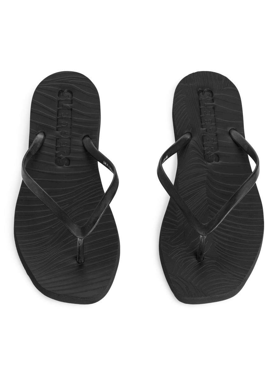 Sleepers Tapered Flip Flops-#272628-4329