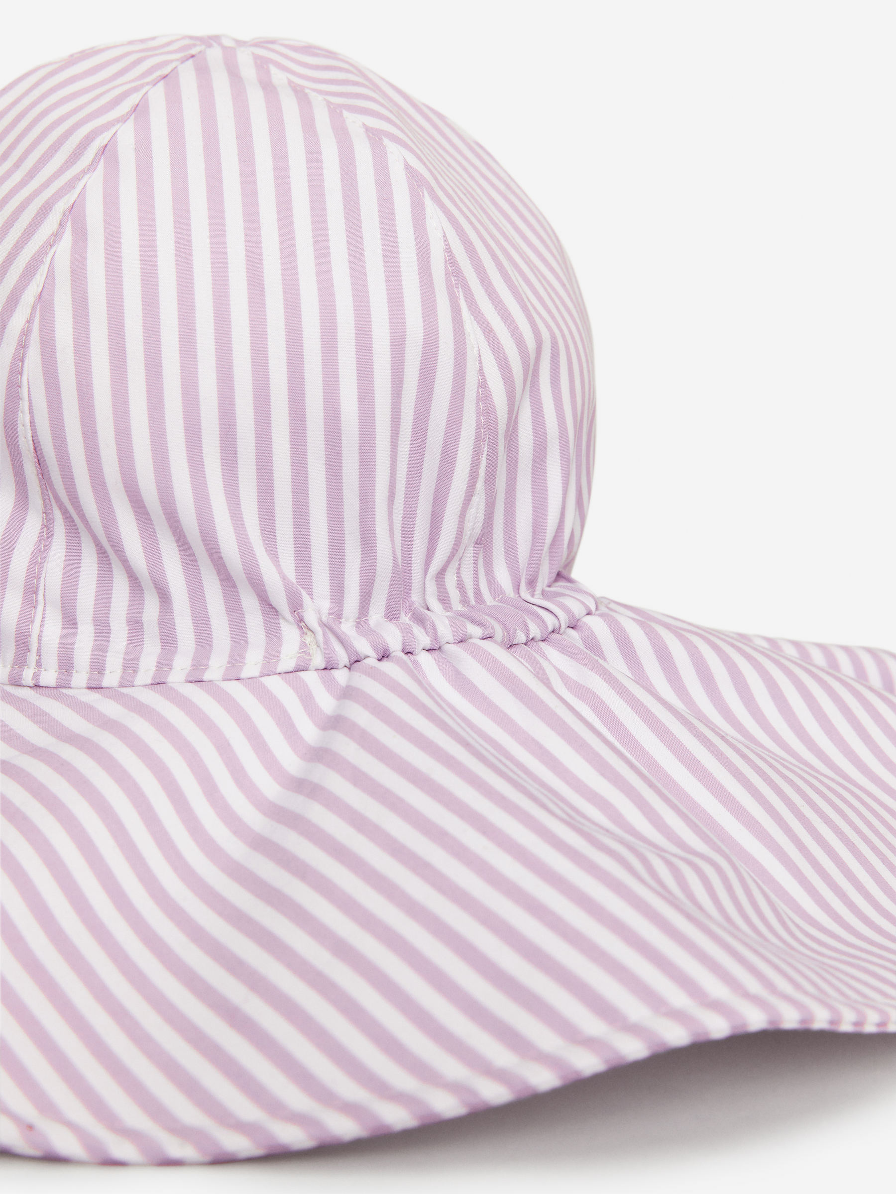 Cheesecloth Sunhat - Lilac/White - Children - StillMedia/DescriptiveDetail - 2